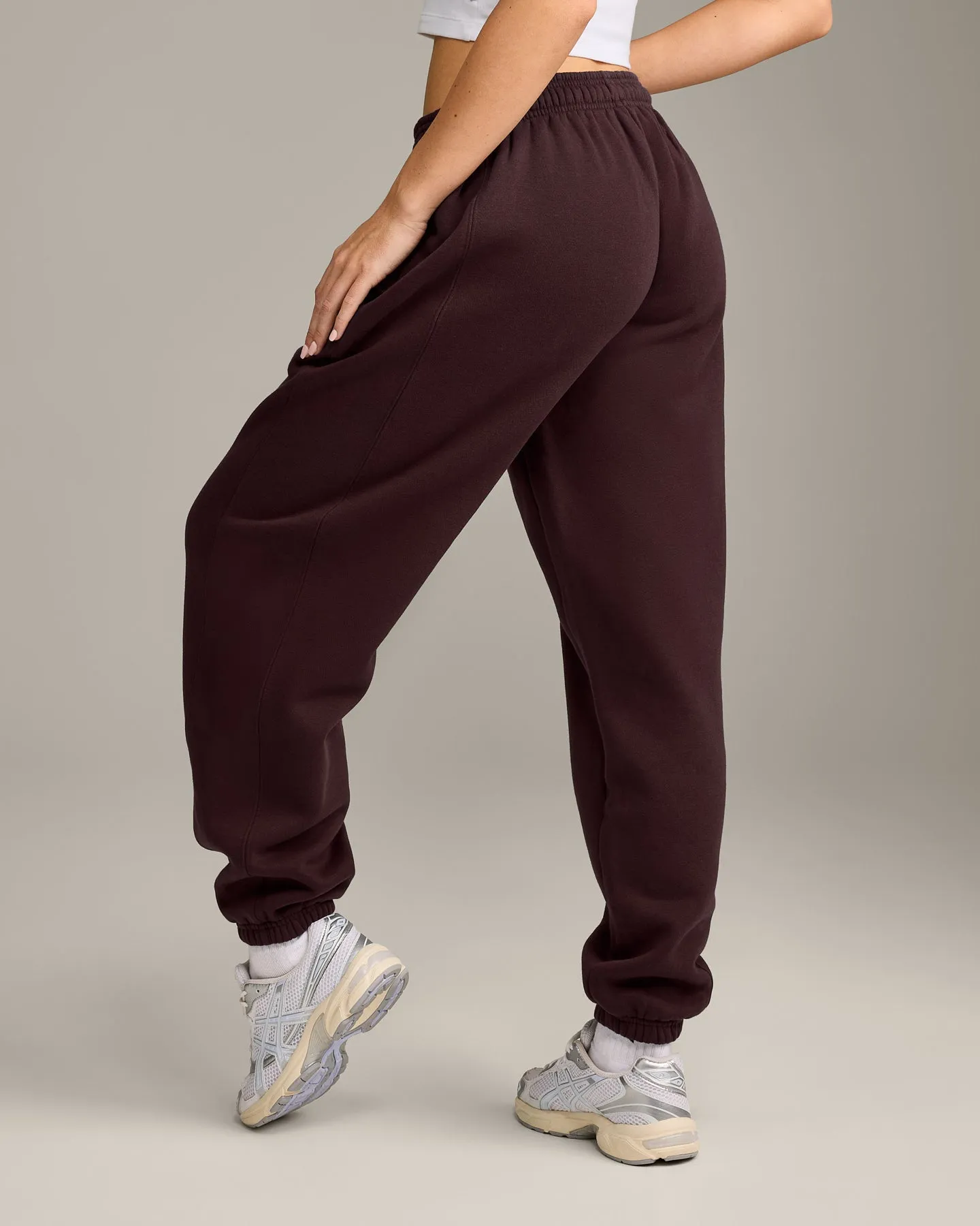Foundations Cosy Joggers | Plum Brown sold by Oner Active product image thumbnail 2