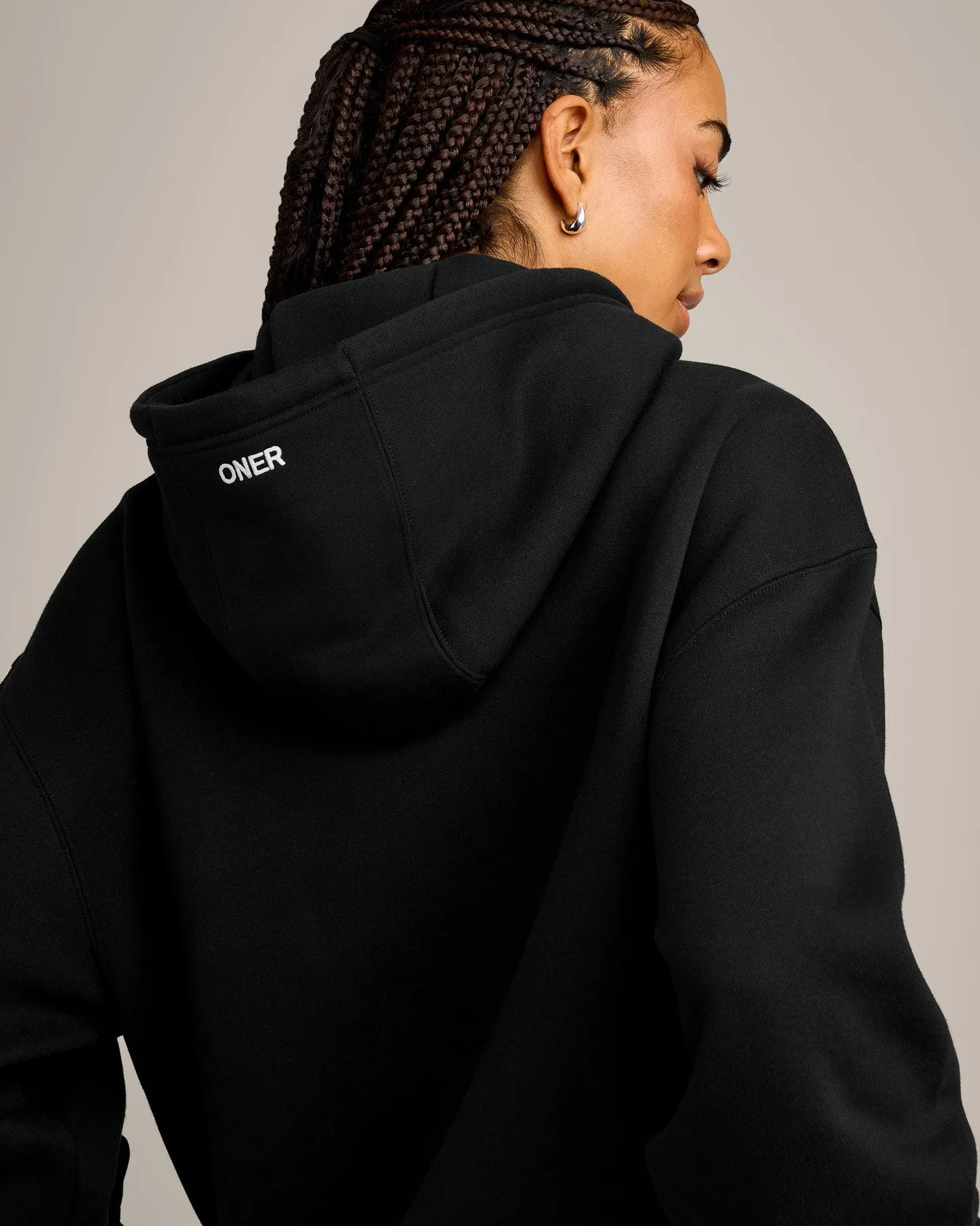 Foundations Cosy Hoodie | Black sold by Oner Active product image thumbnail 4