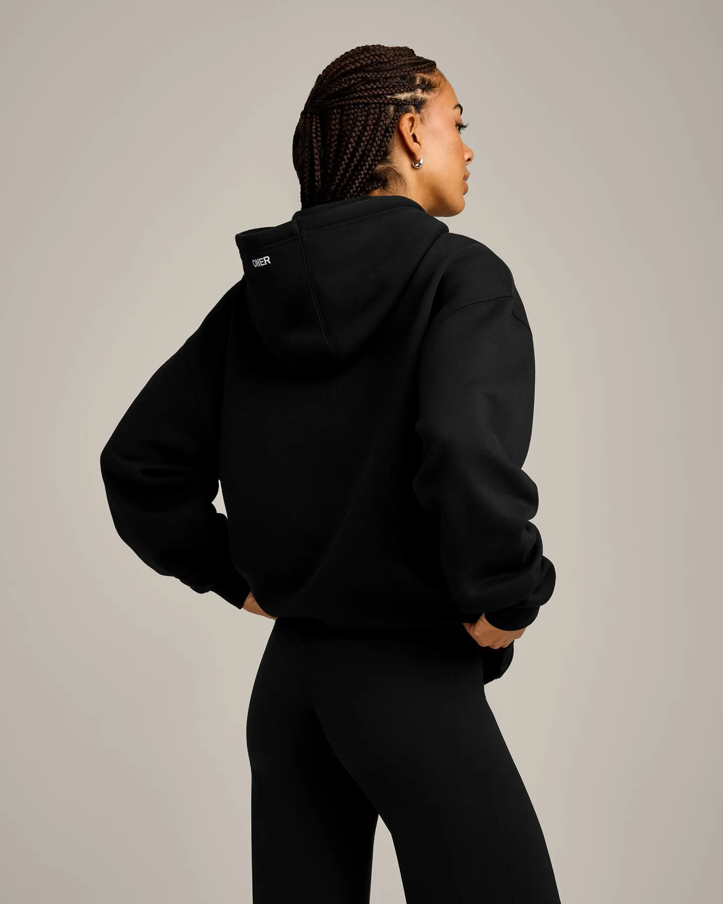 Foundations Cosy Hoodie | Black sold by Oner Active product image thumbnail 2
