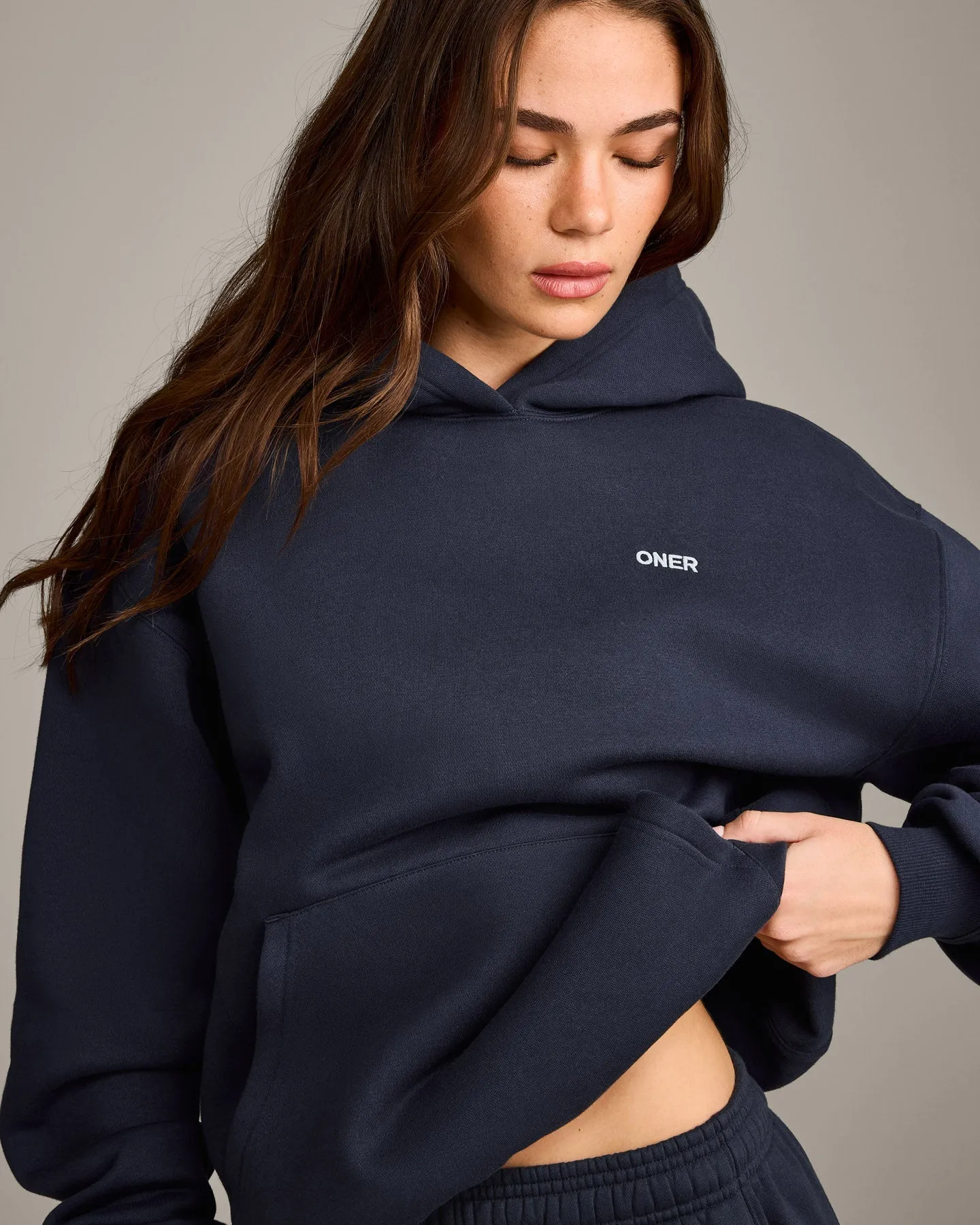 Foundations Cosy Hoodie | True Blue sold by Oner Active product image thumbnail 4