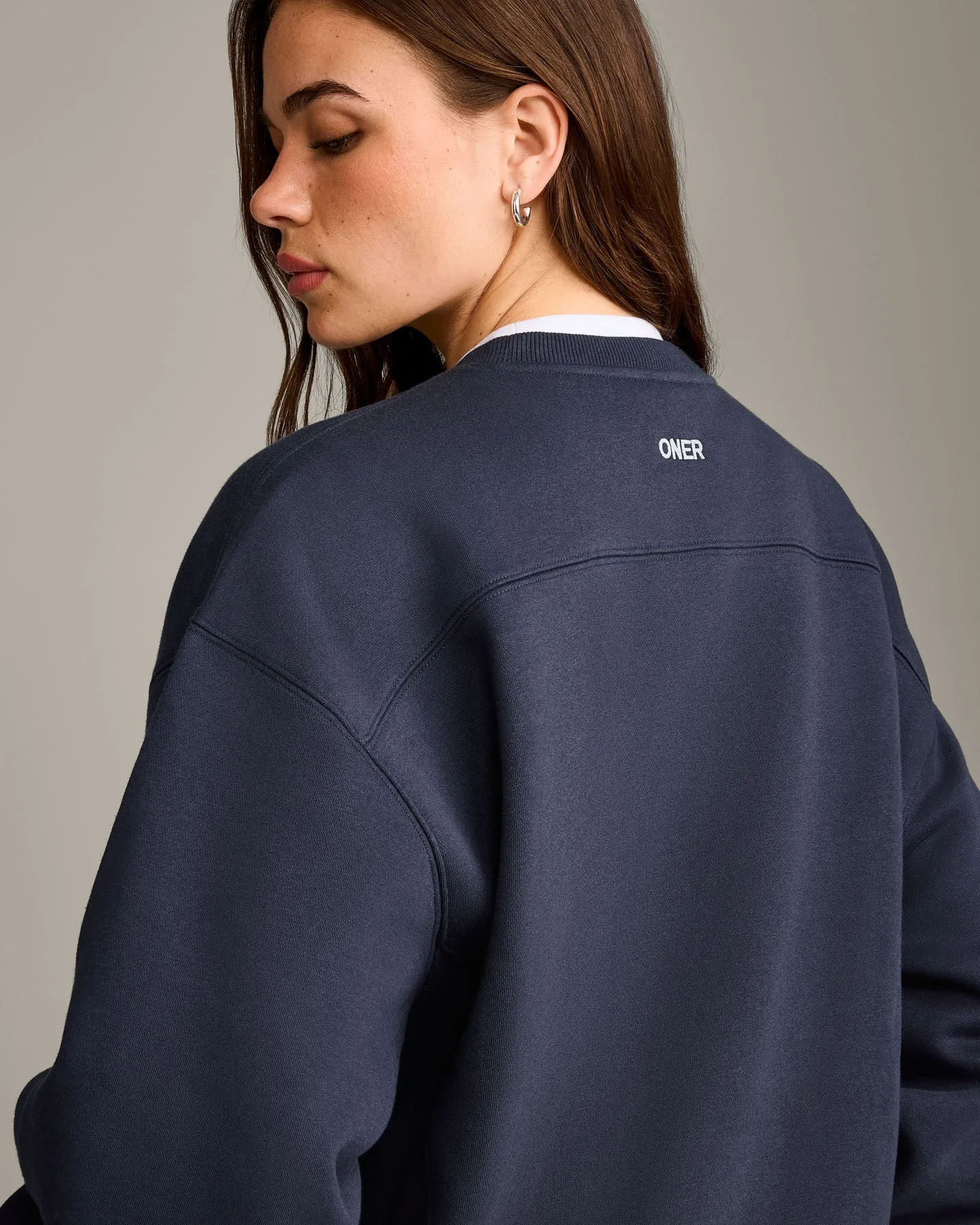 Foundations Cosy Crew Neck Sweatshirt | True Blue sold by Oner Active product image thumbnail 4
