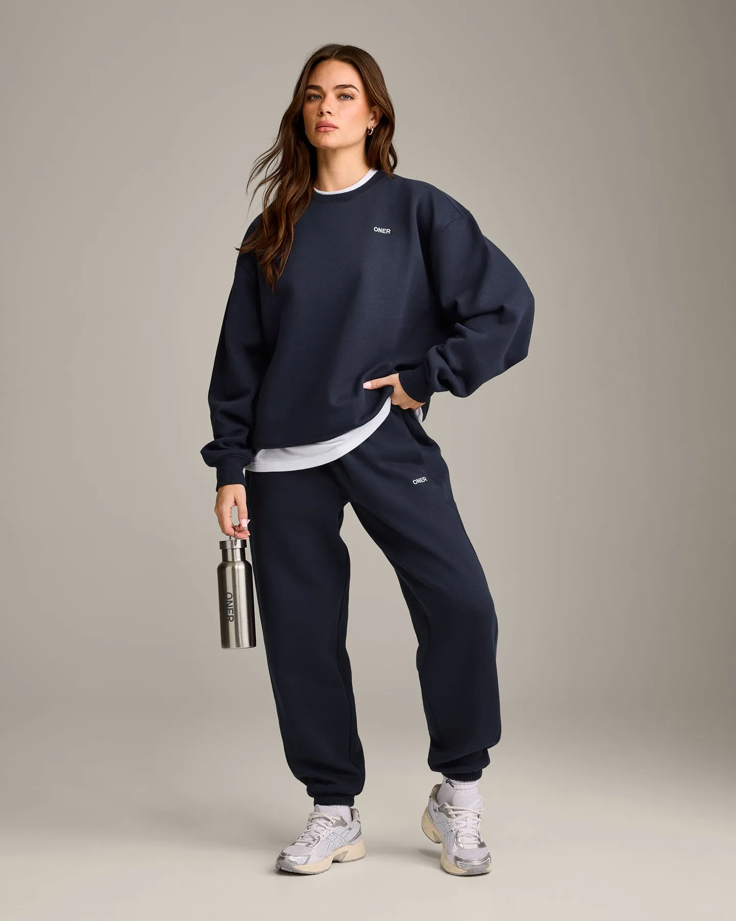 Foundations Cosy Crew Neck Sweatshirt | True Blue sold by Oner Active product image thumbnail 3