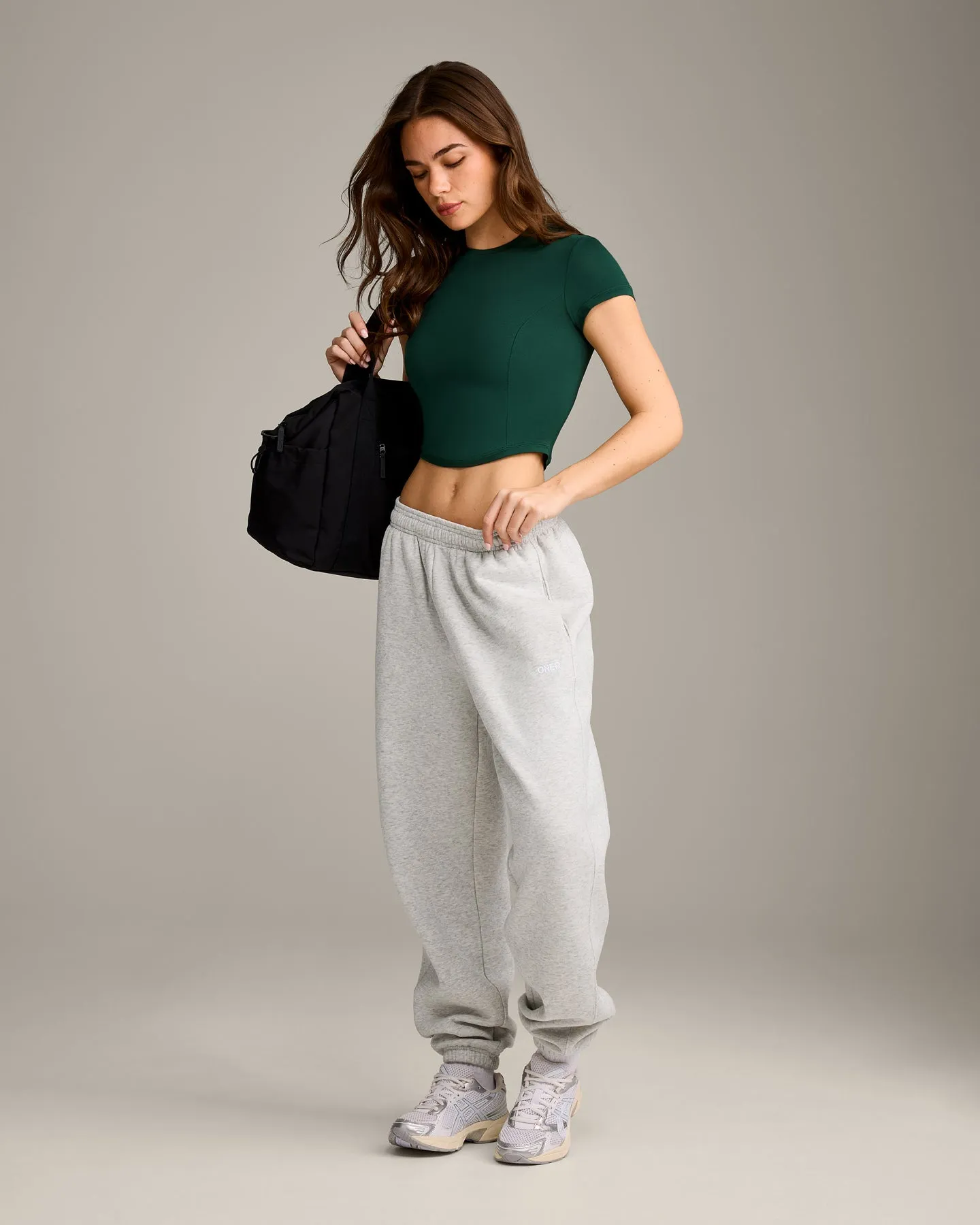 Mellow™ Motion Crew Neck Mid Top | Racing Green sold by Oner Active product image thumbnail 3