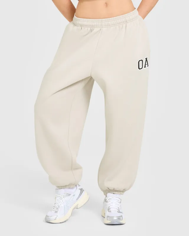 Foundations Oversized Oner Girlfriend Joggers | Sand made by Oner Active
