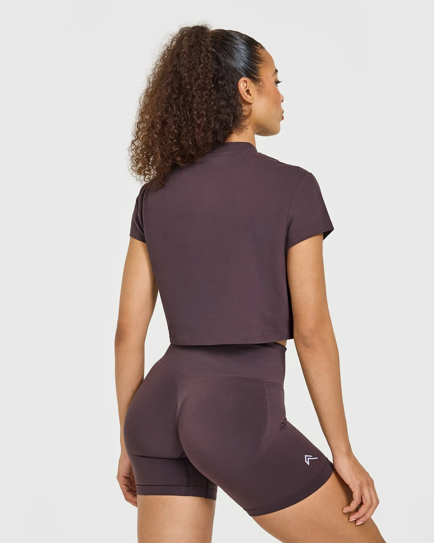 Cotton Relaxed T-Shirt | Umber Brown sold by Oner Active product image thumbnail 4