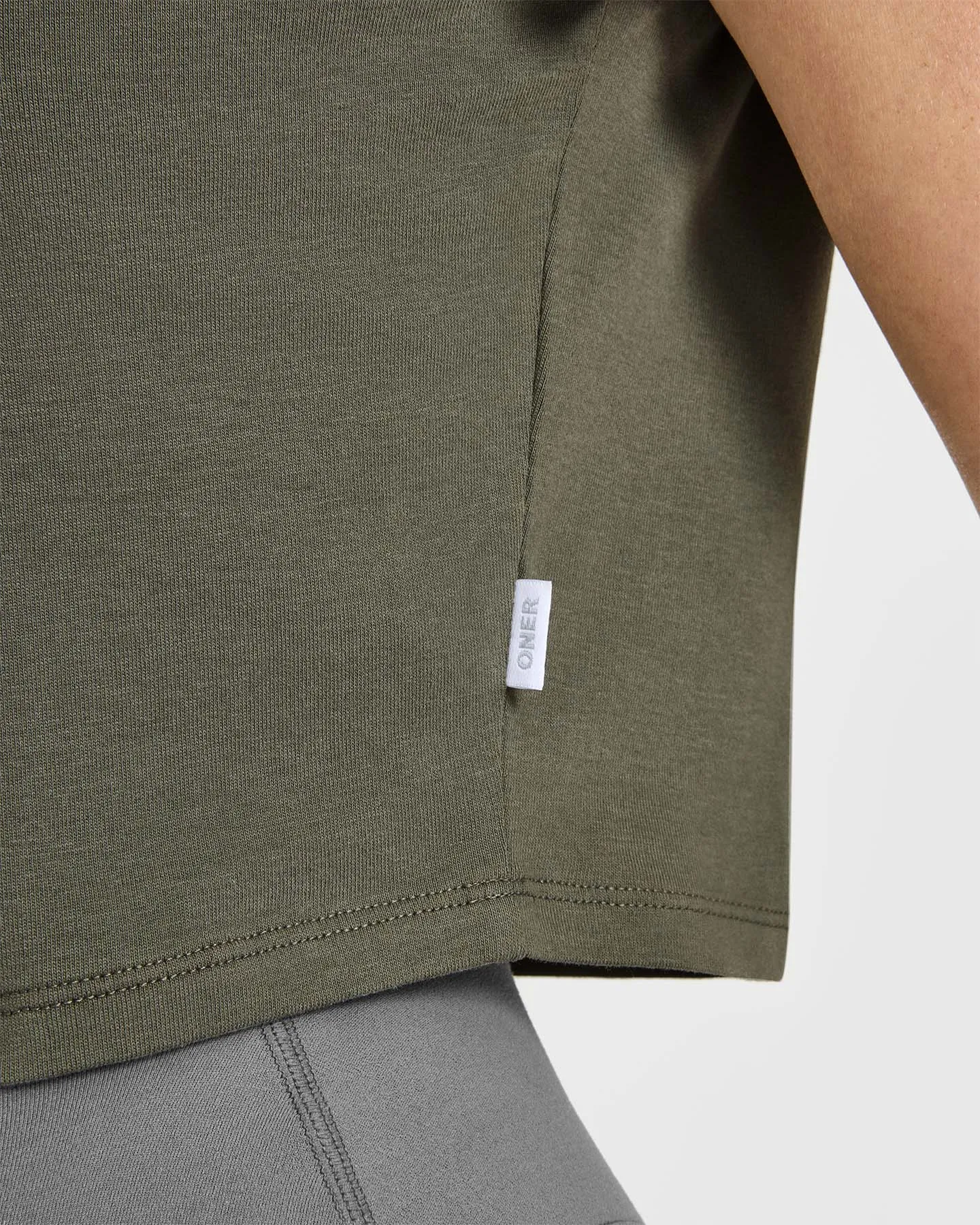 Cotton Relaxed T-Shirt | Alpine Green sold by Oner Active product image thumbnail 5