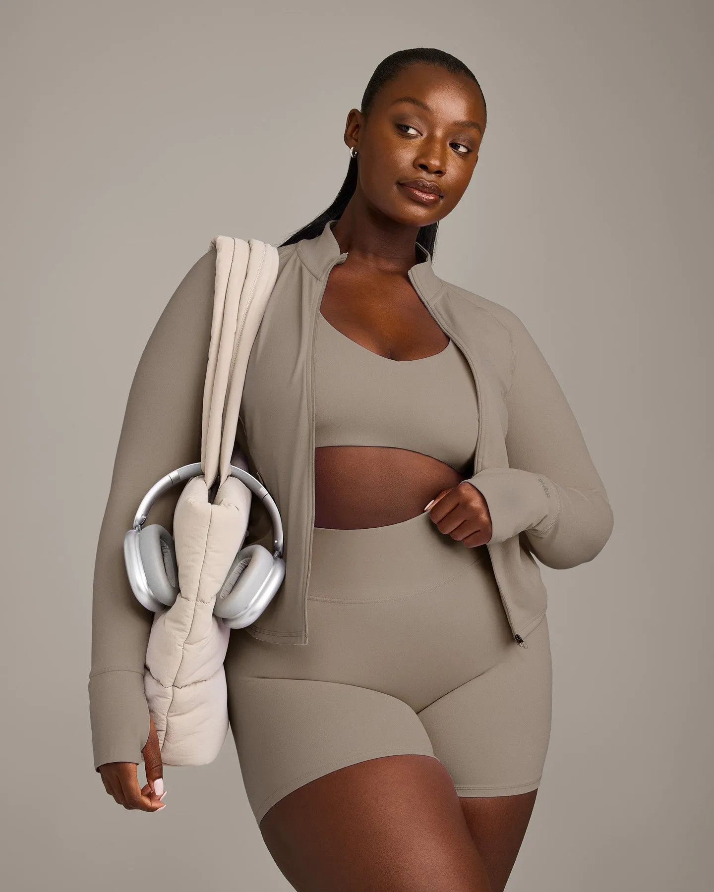 SoftMotion™ Jacket with Grey Logo | Minky sold by Oner Active product image thumbnail 5
