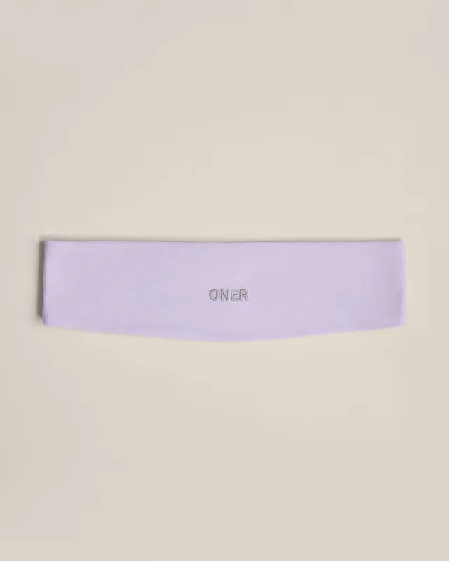 SoftMotion™ Headband with Grey Logo | Lavender Purple made by Oner Active