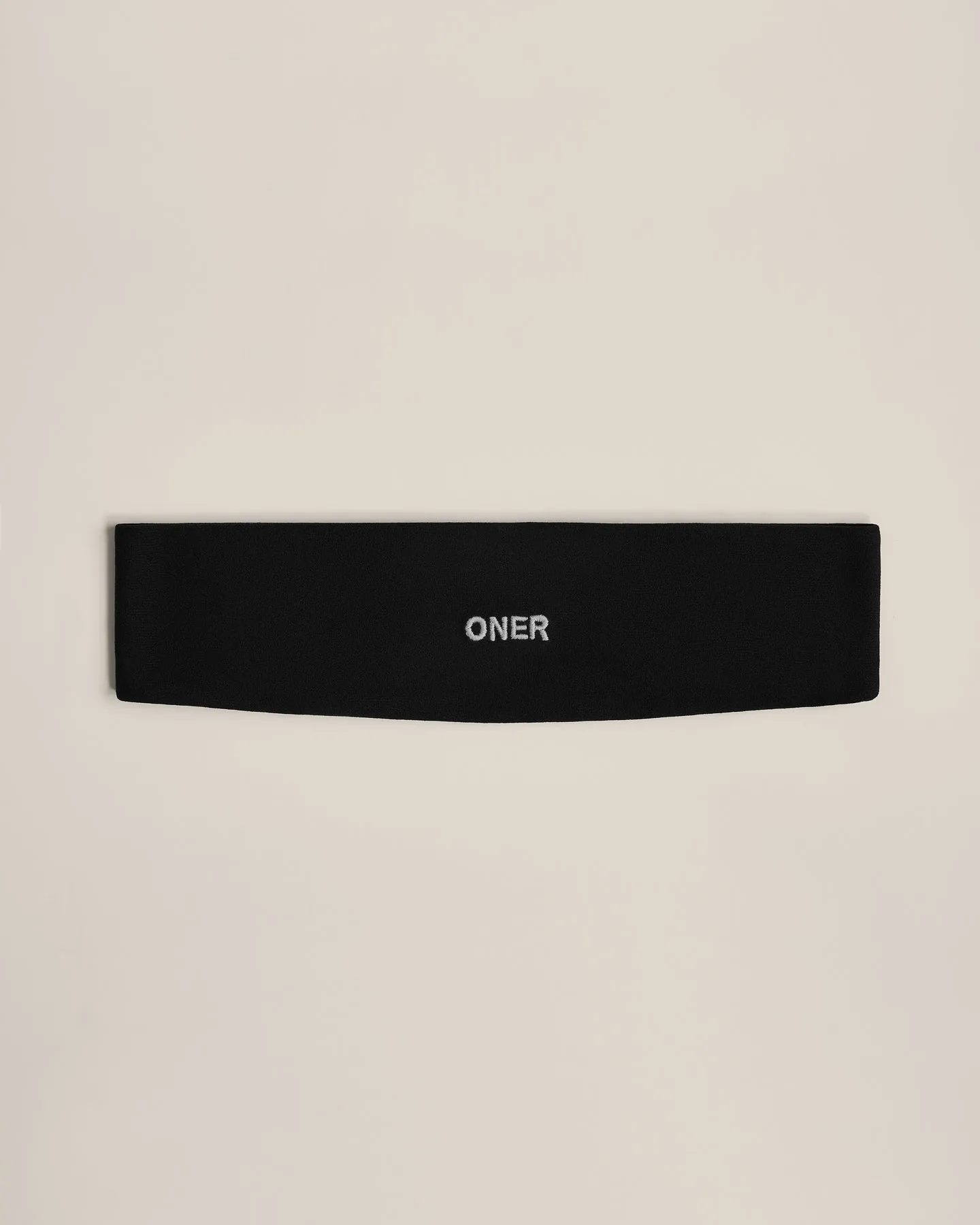 SoftMotion™ Headband with Grey Logo | Black sold by Oner Active