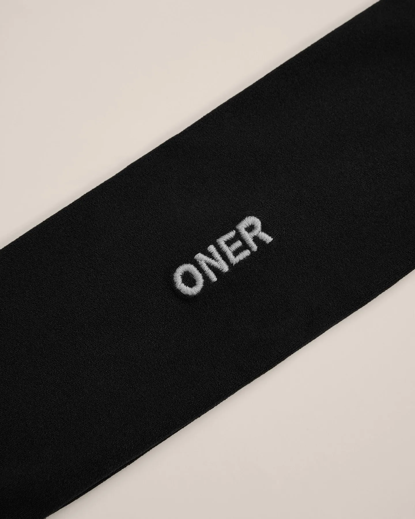 SoftMotion™ Headband with Grey Logo | Black sold by Oner Active product image thumbnail 5