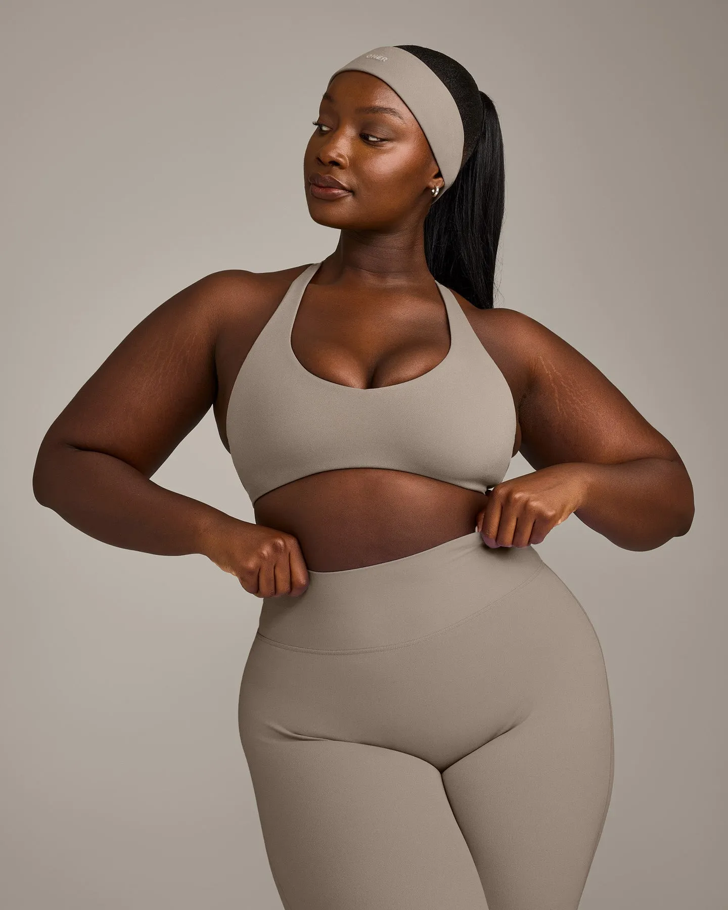 SoftMotion™ Bralette with Grey Logo | Minky sold by Oner Active