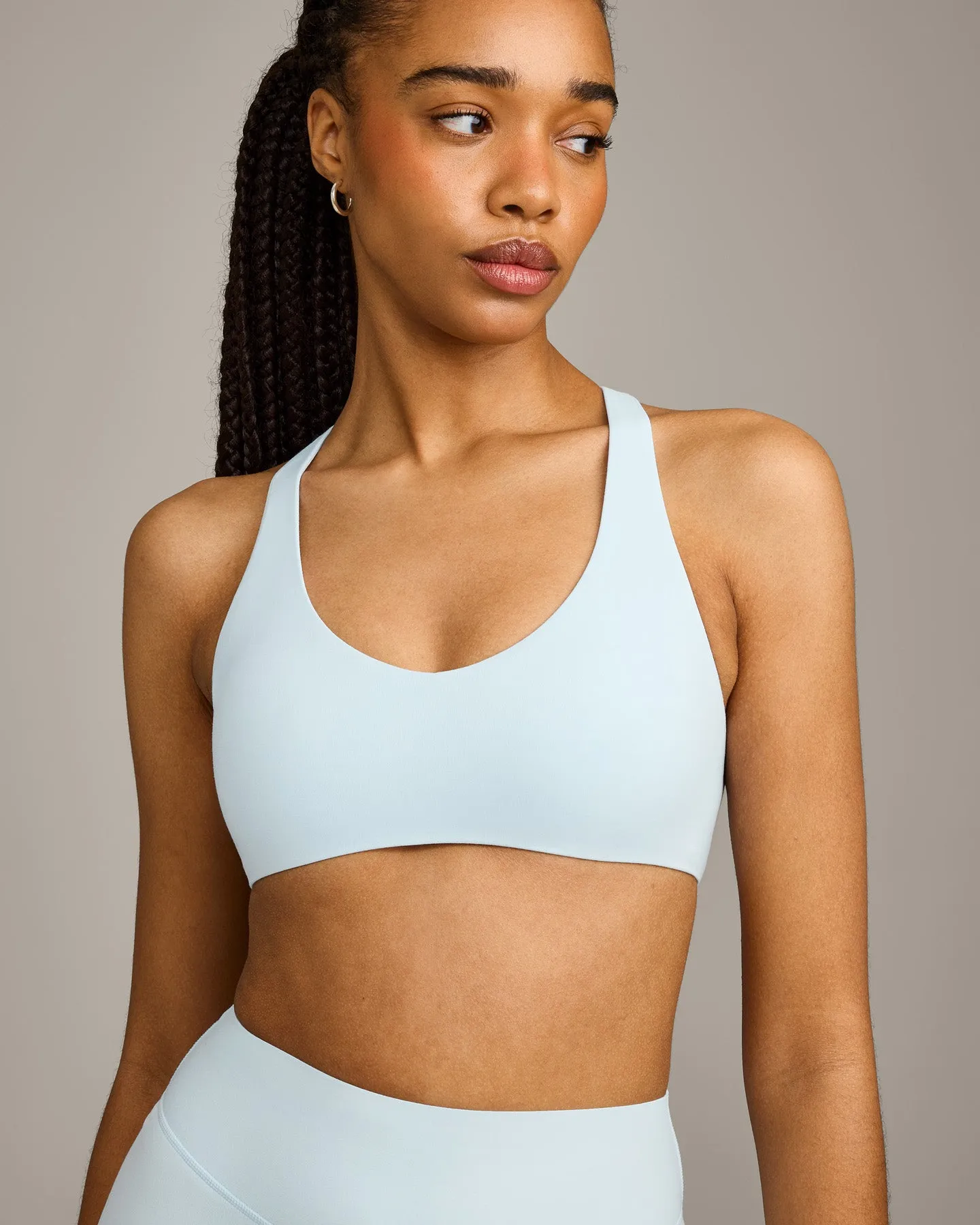 SoftMotion™ Bralette with Grey Logo | Cloud Blue sold by Oner Active product image thumbnail 5