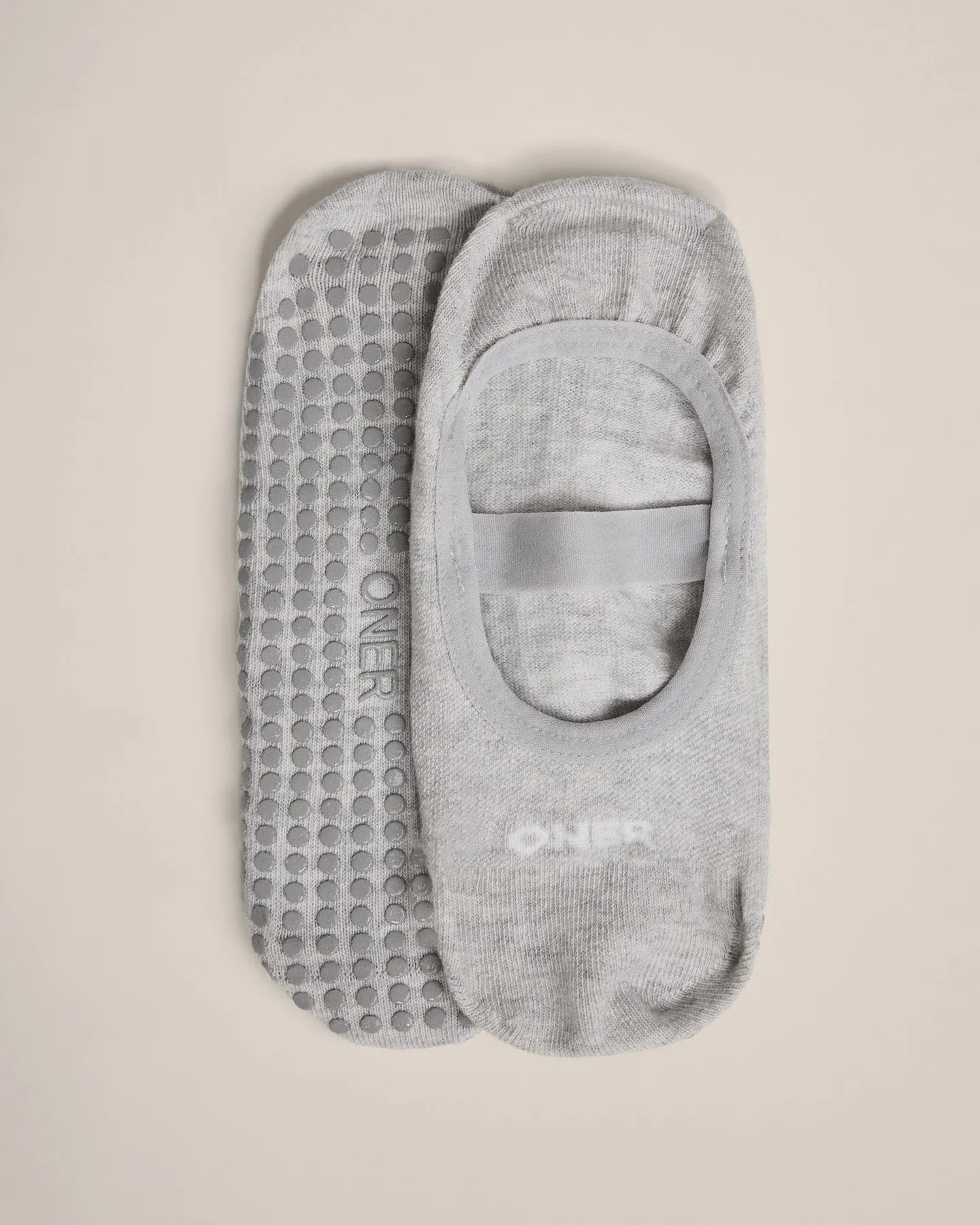 Pilates Grip Socks 1 Pack | Grey Marl sold by Oner Active product image thumbnail 5