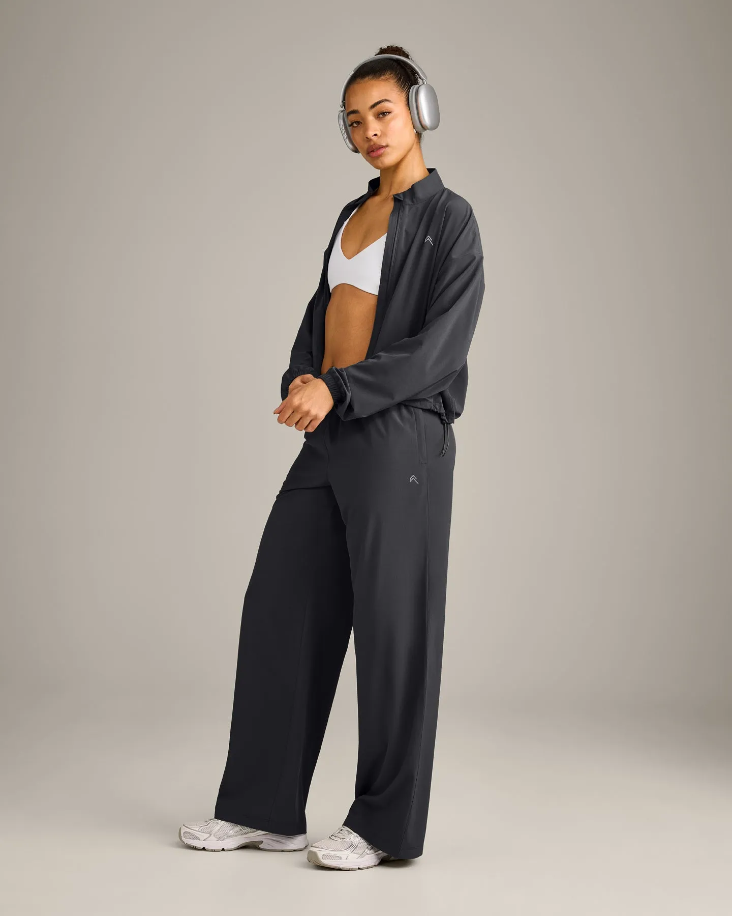 AirMove™ Straight Leg Pants with Reflective Logo | Coal sold by Oner Active product image thumbnail 3