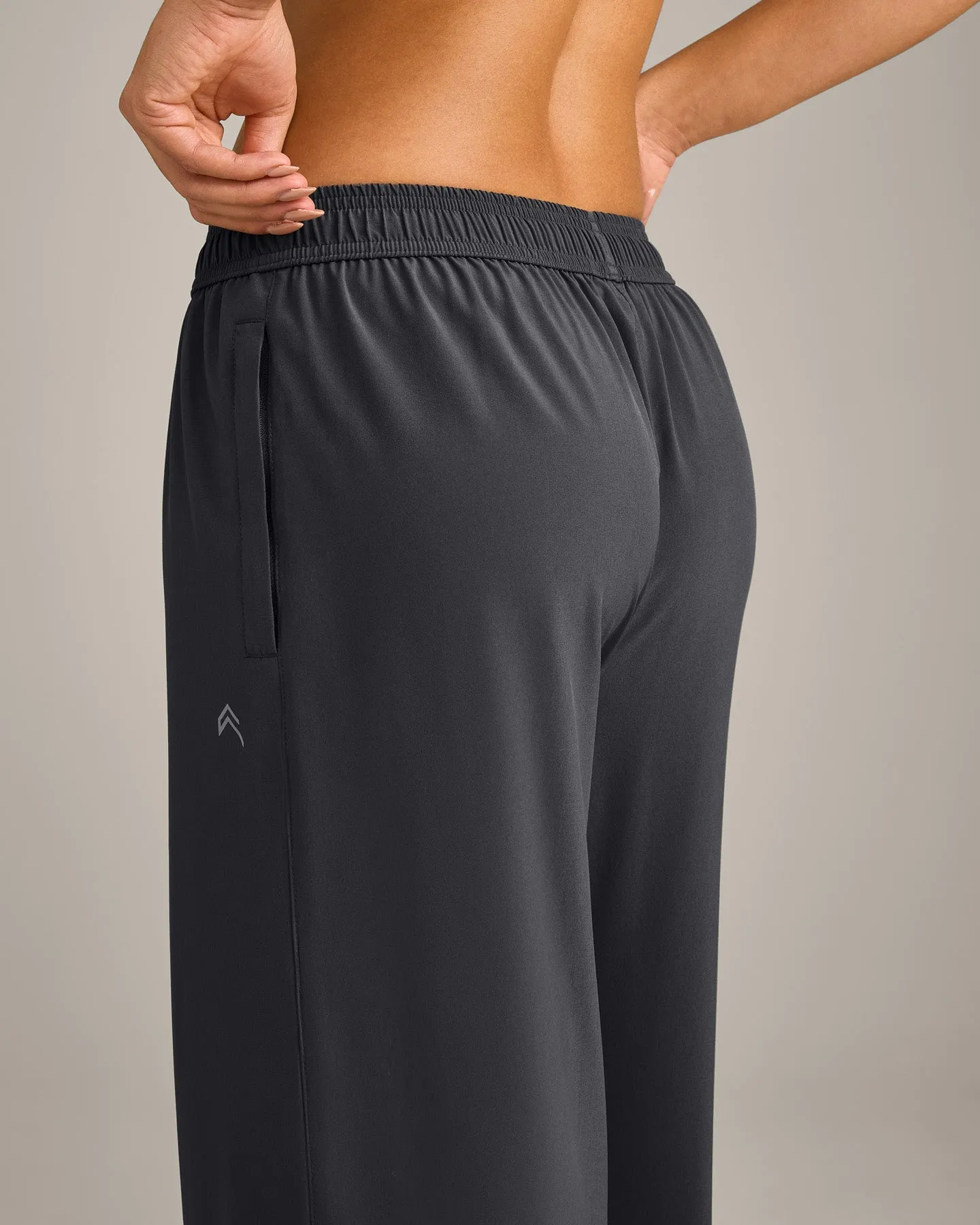 AirMove™ Straight Leg Pants with Reflective Logo | Coal sold by Oner Active product image thumbnail 4