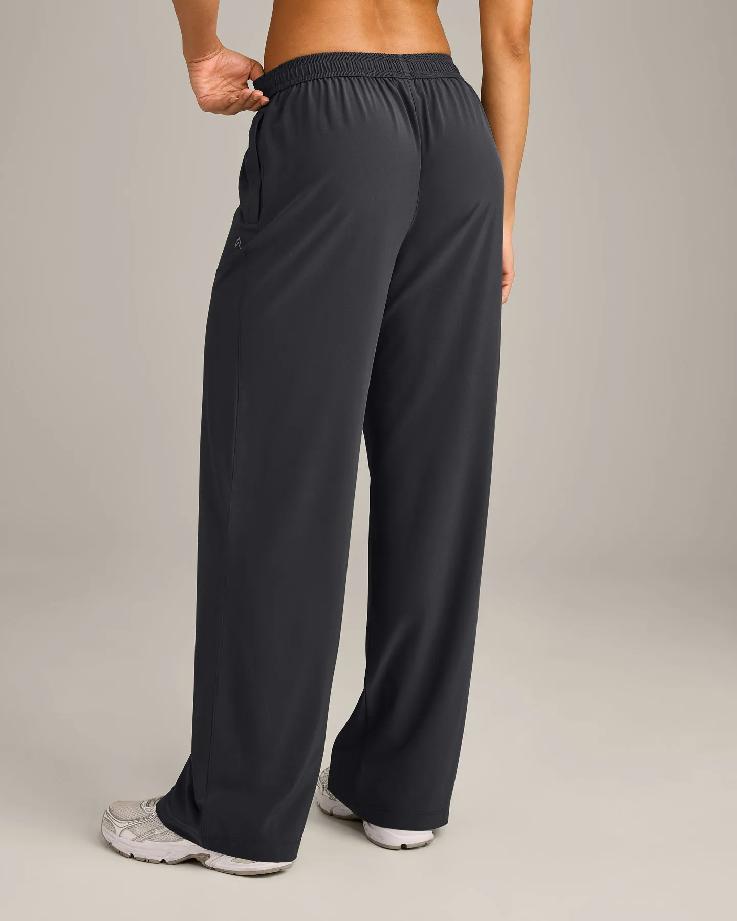 AirMove™ Straight Leg Pants with Reflective Logo | Coal sold by Oner Active product image thumbnail 2