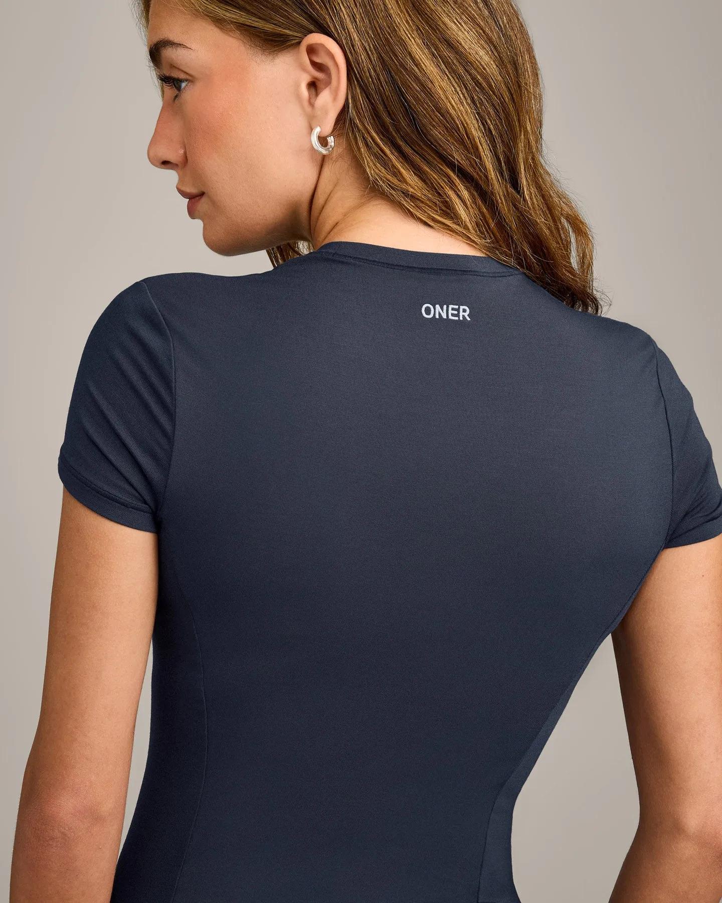 Mellow™ Motion Crew Neck Top | True Blue sold by Oner Active product image thumbnail 4