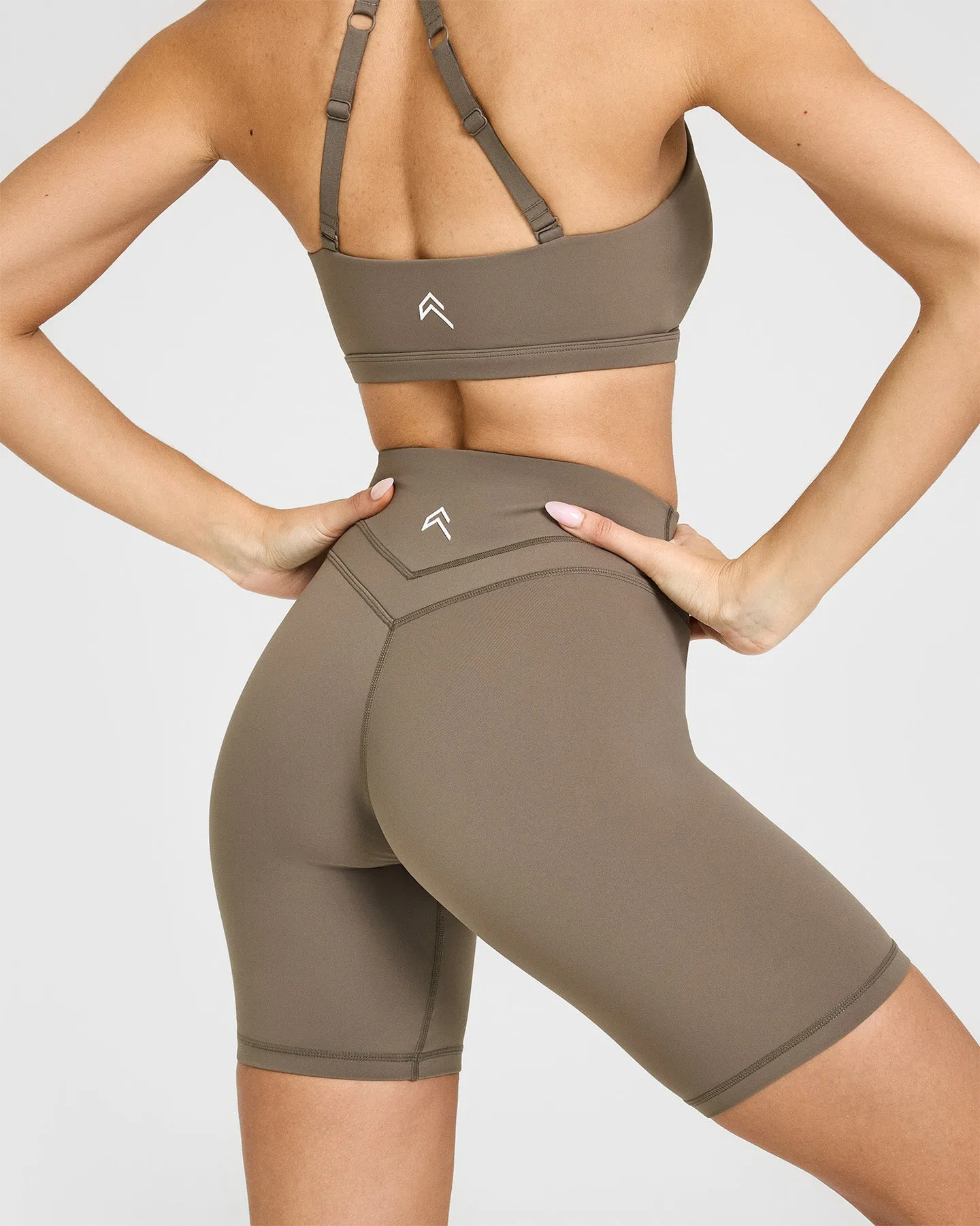 UnifiedMove™ Cycling Shorts 8" | Moss Brown sold by Oner Active product image thumbnail 5