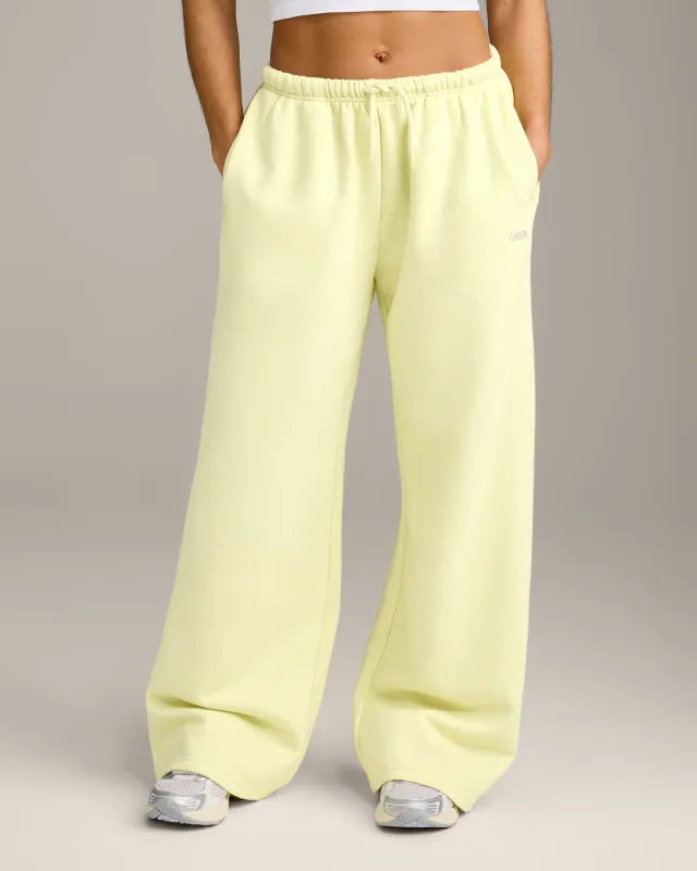Foundations All Season Straight Leg Joggers | Pastel Yellow made by Oner Active