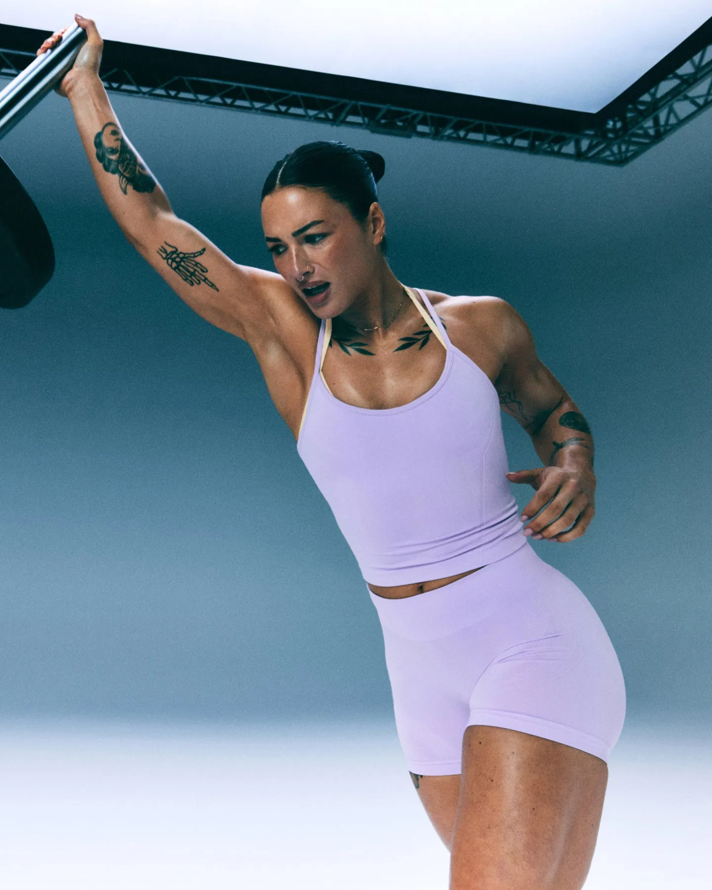 EnhanceLift™ Seamless Shorts | Lavender Purple sold by Oner Active product image thumbnail 2