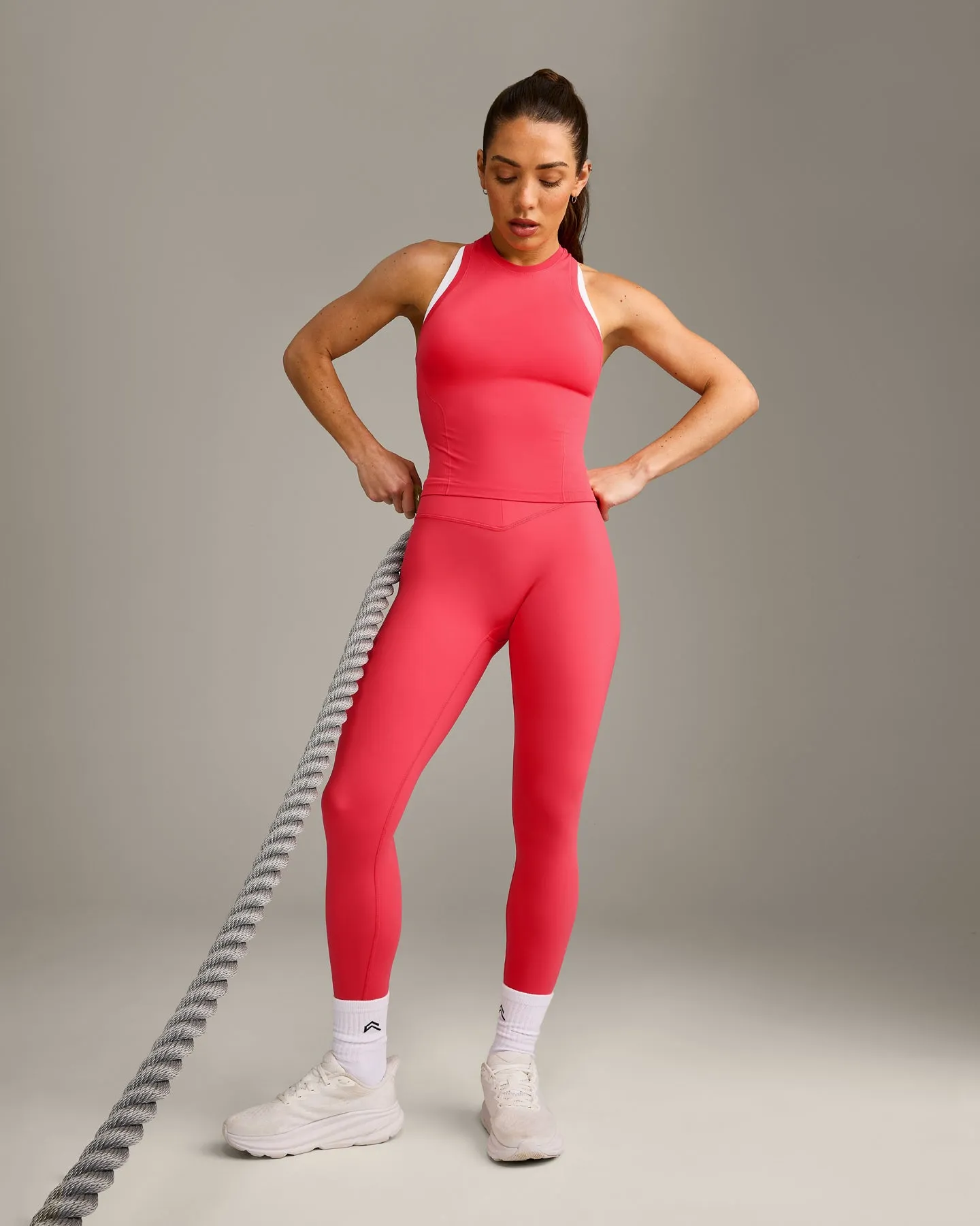 Oner Seamless Fitted Vest | Light Charged Pink sold by Oner Active product image thumbnail 3
