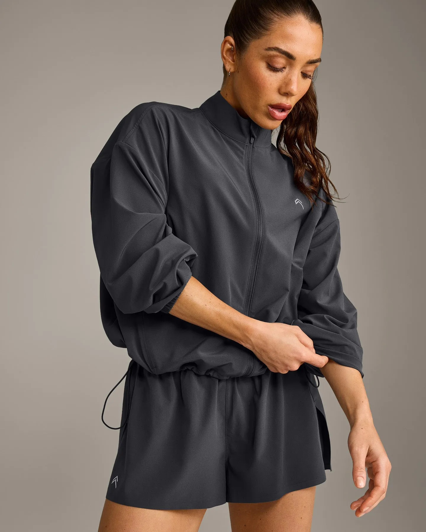 AirMove™ Jacket with Bonding with Reflective Logo | Coal sold by Oner Active product image thumbnail 4