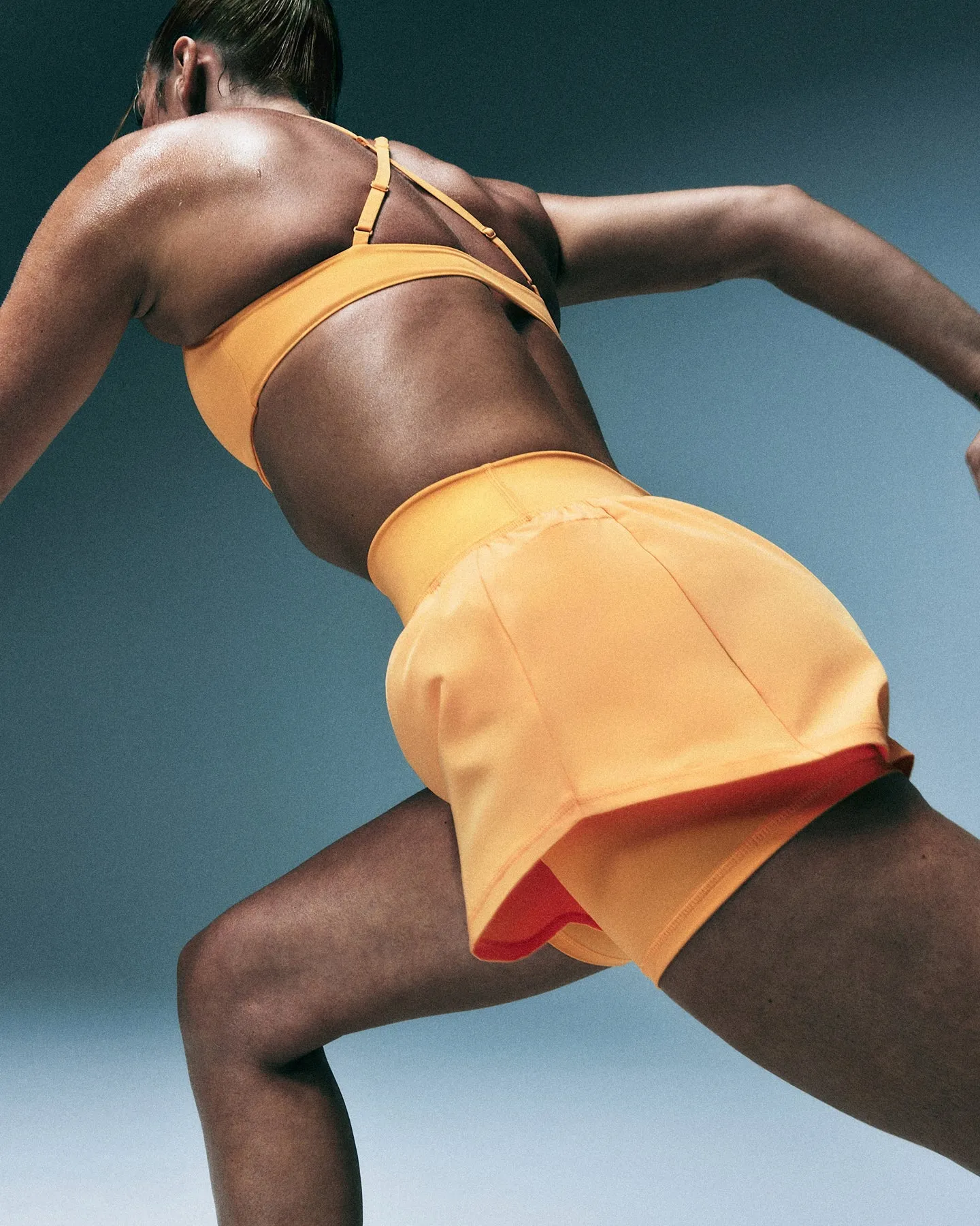 UnifiedMove™ Double Layer Shorts 5" | Powdered Orange sold by Oner Active product image thumbnail 2