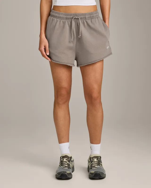 Cotton Vintage Lounge Shorts | Washed Minky made by Oner Active