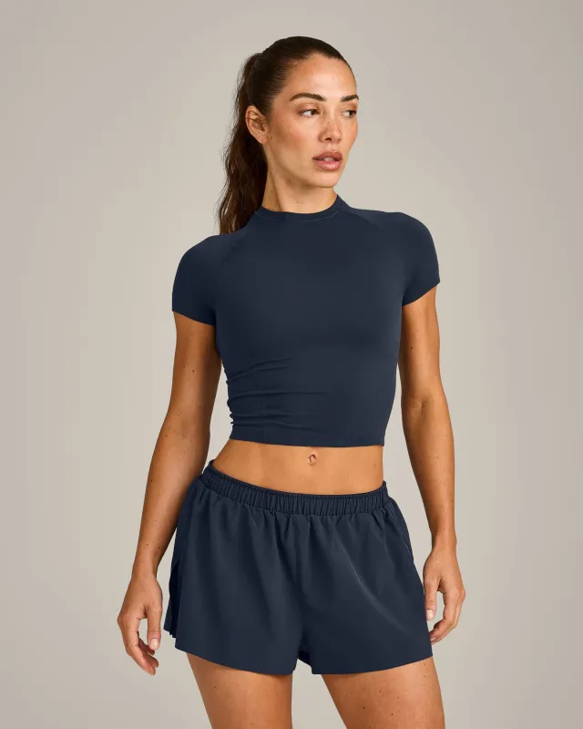 Oner Seamless Fitted Top | Light True Blue made by Oner Active