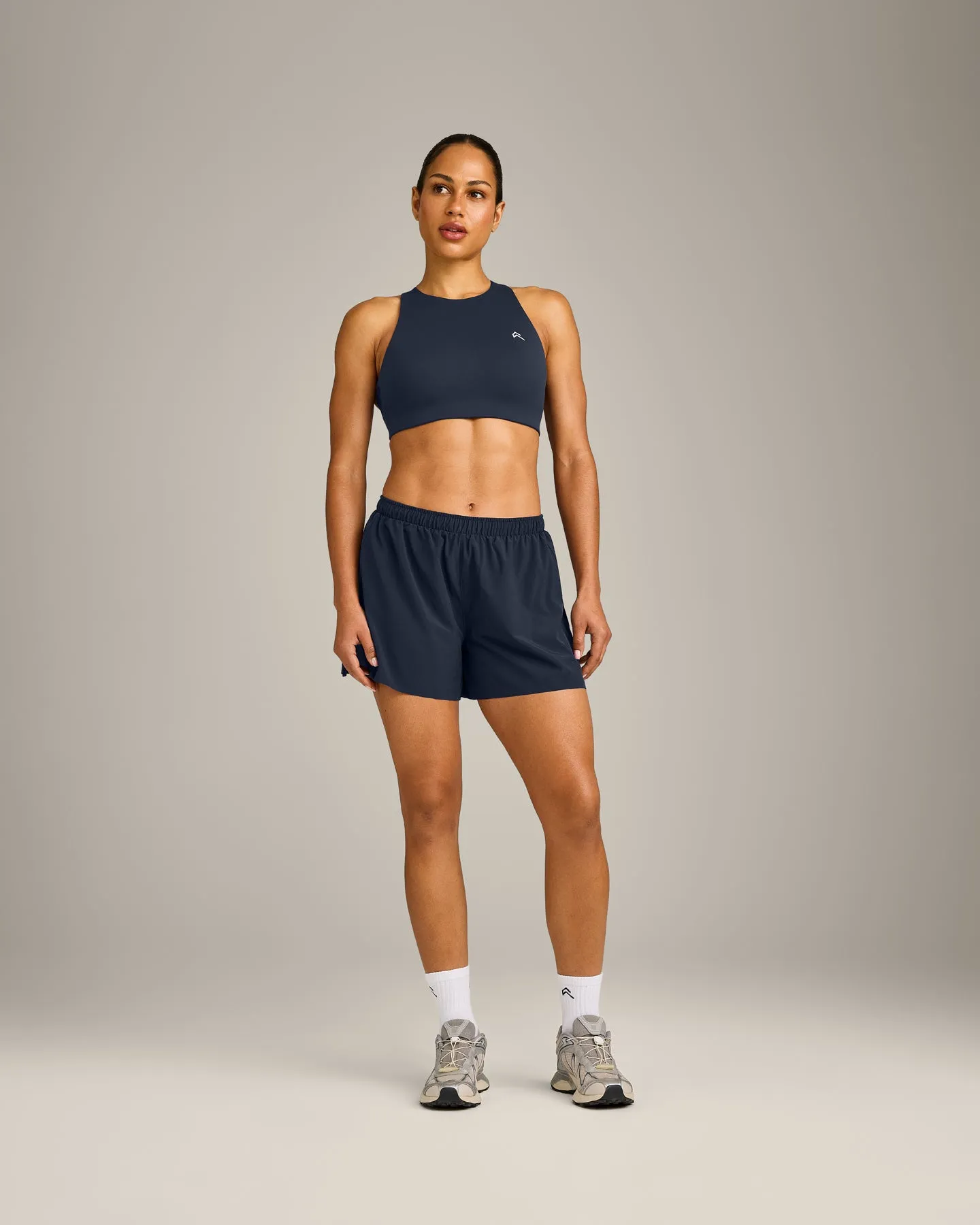 AirMove™ Lined Shorts 4" with Pocket and Reflective Logo | True Blue sold by Oner Active product image thumbnail 3
