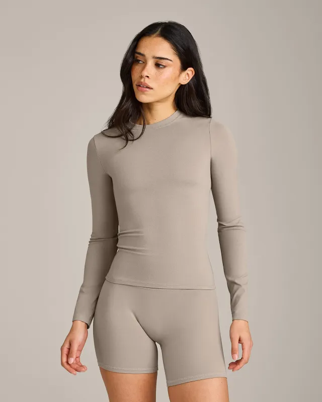 SoftMotion™ Long Sleeve Top | Warm Sand made by Oner Active