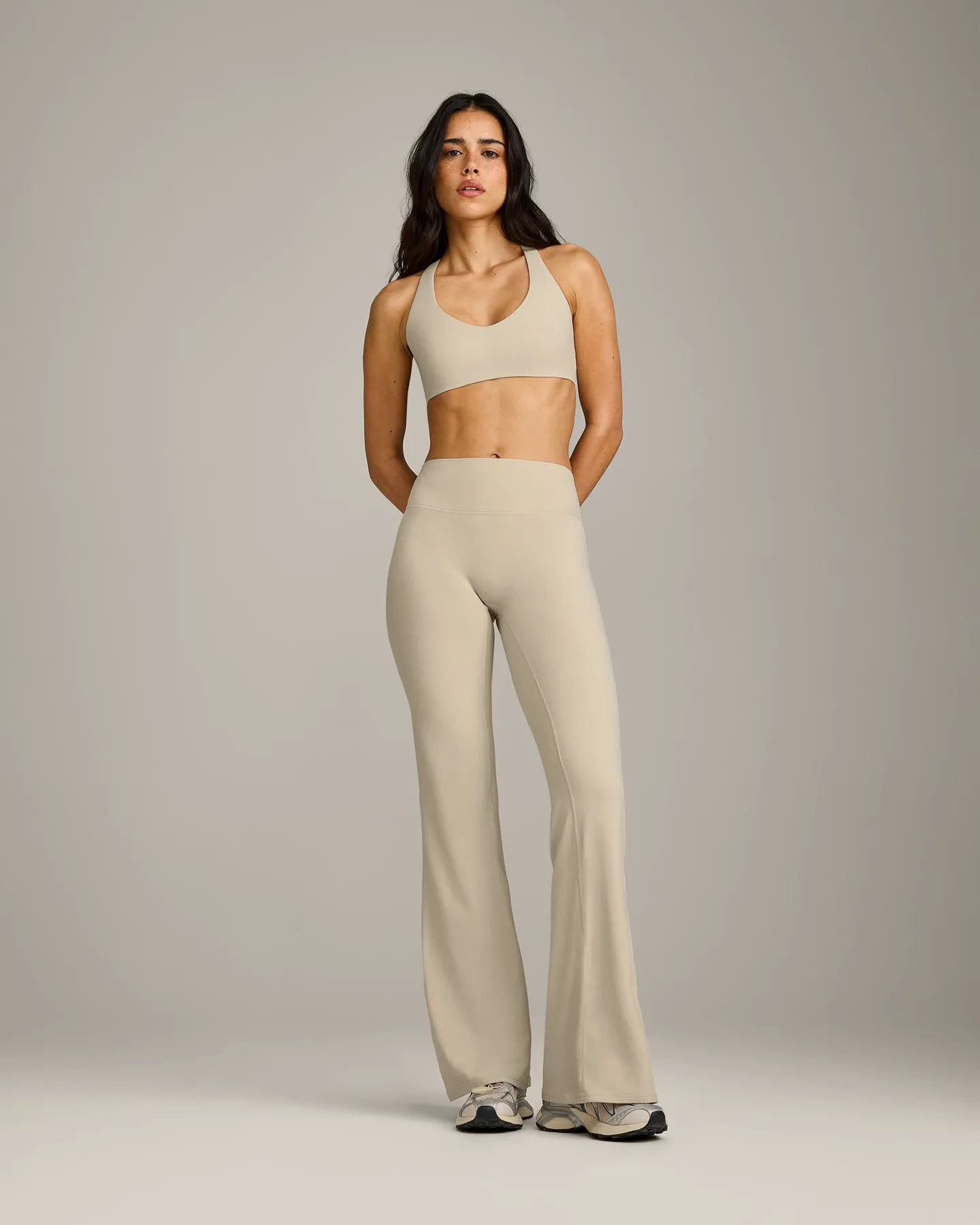 SoftMotion™ Bralette with Grey Logo | Oatmeal sold by Oner Active product image thumbnail 3