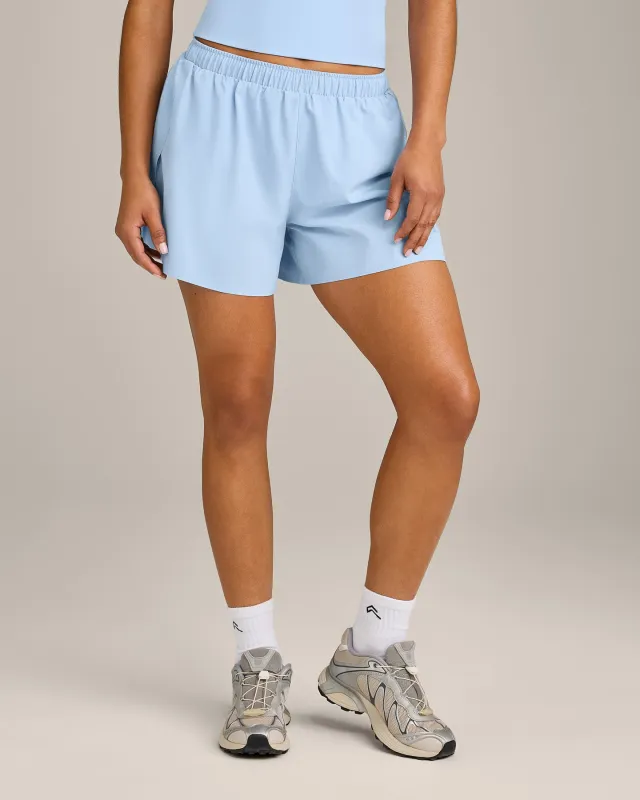 AirMove™ Lined Shorts 4" with Pocket | Powdered Blue made by Oner Active