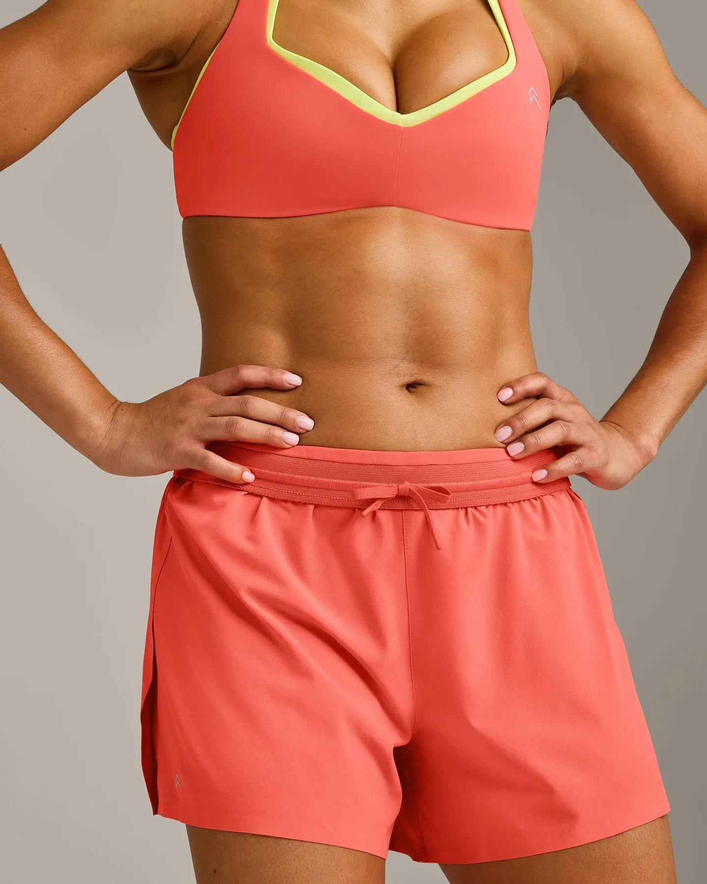 AirMove™ Lined Shorts 4" with Pocket | Light Charged Coral sold by Oner Active product image thumbnail 5