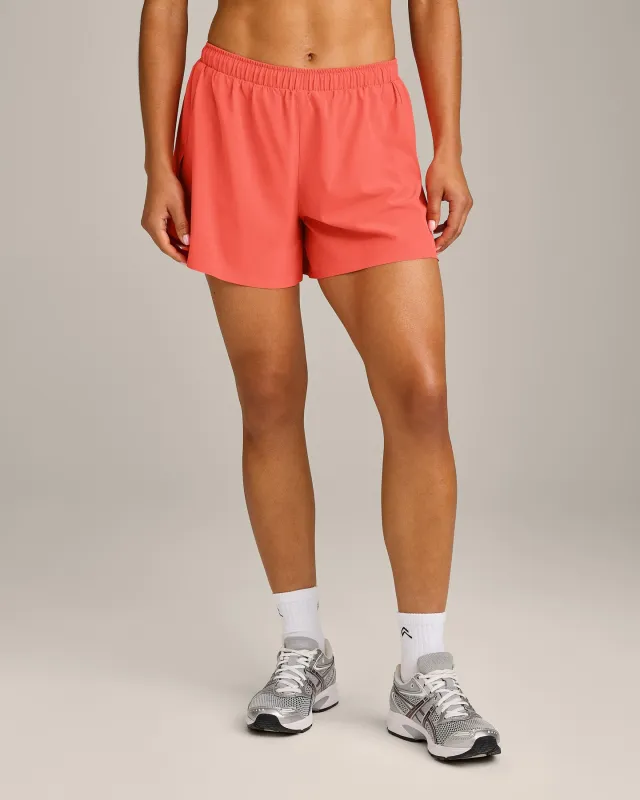 AirMove™ Lined Shorts 4" with Pocket | Light Charged Coral made by Oner Active