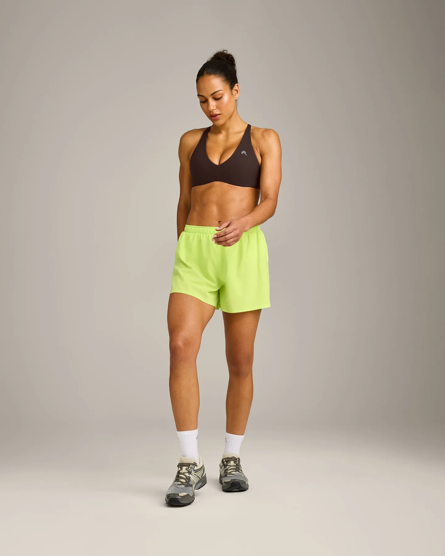 AirMove™ Lined Shorts 4" with Pocket | Citrus Green sold by Oner Active product image thumbnail 3