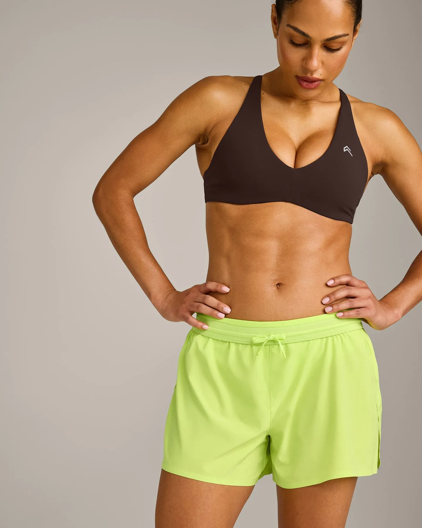 AirMove™ Lined Shorts 4" with Pocket | Citrus Green sold by Oner Active product image thumbnail 4