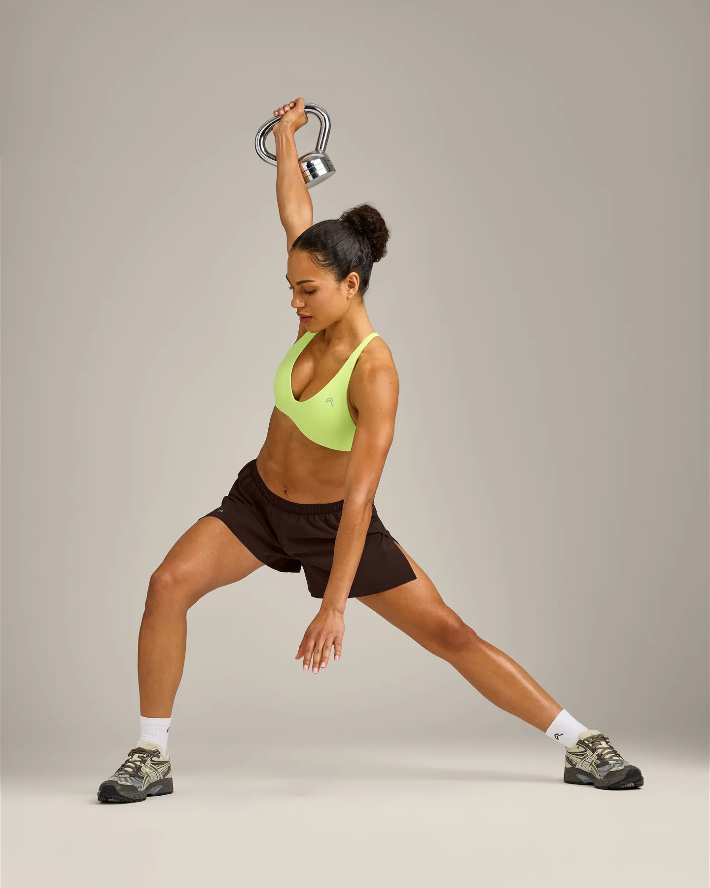 AirMove™ Lined Shorts 4" with Pocket | 70% Cocoa sold by Oner Active product image thumbnail 3
