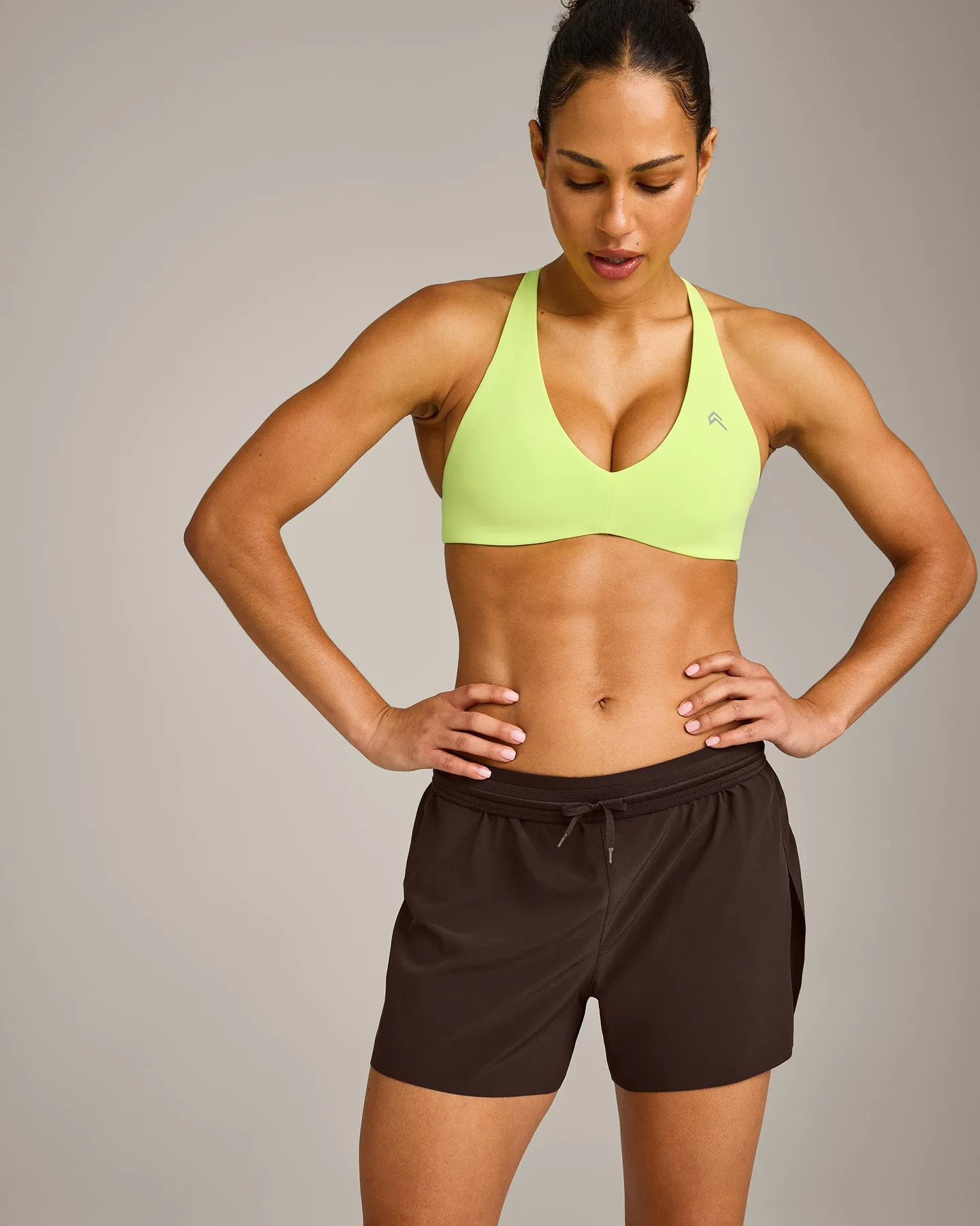 AirMove™ Lined Shorts 4" with Pocket | 70% Cocoa sold by Oner Active product image thumbnail 4
