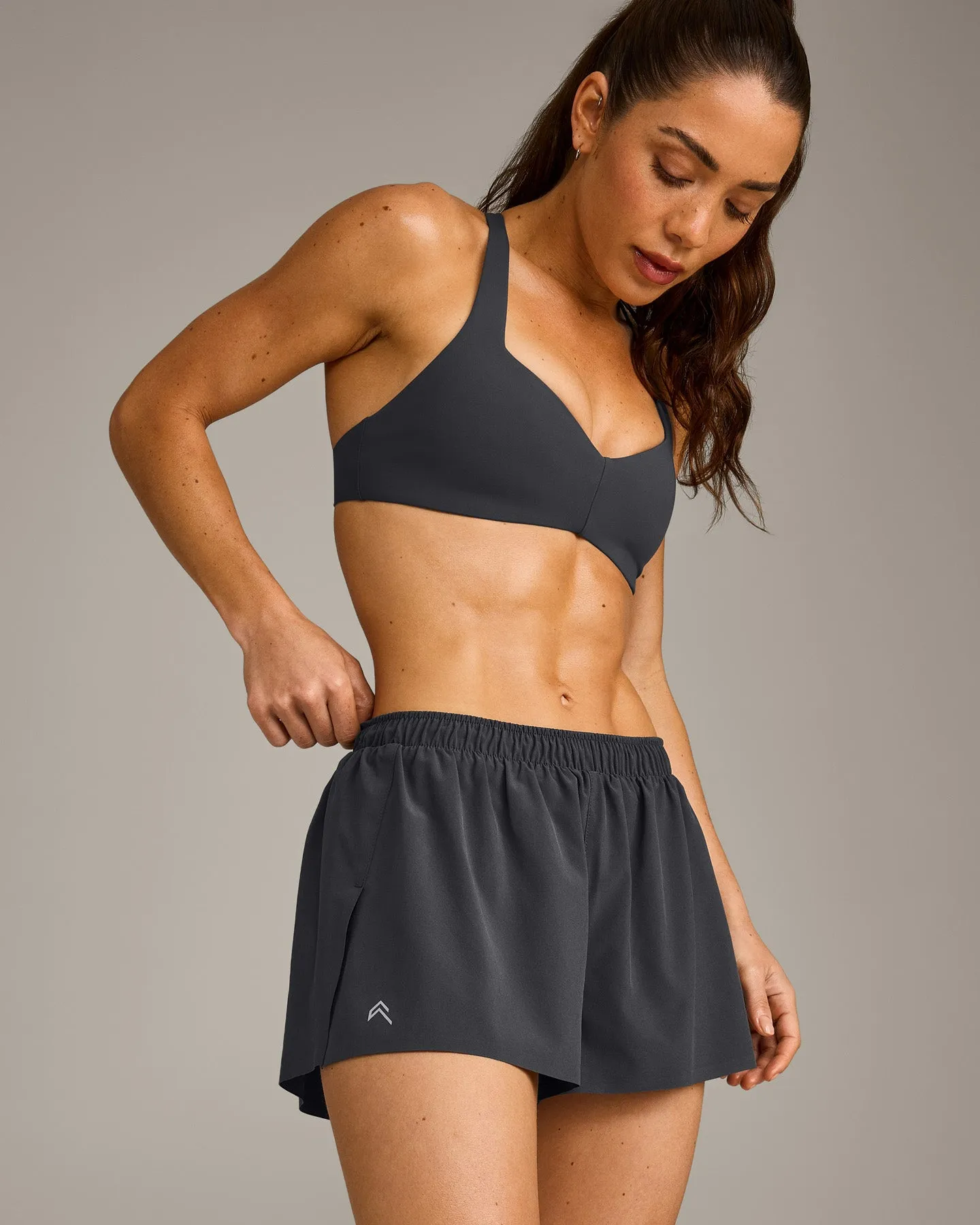 AirMove™ Lined Shorts 2" with Pocket | Coal sold by Oner Active product image thumbnail 3