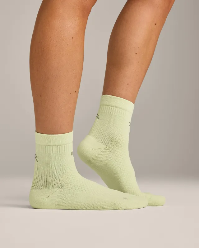Performance Mid Crew Socks 1 Pack | Meadow Mist Green made by Oner Active