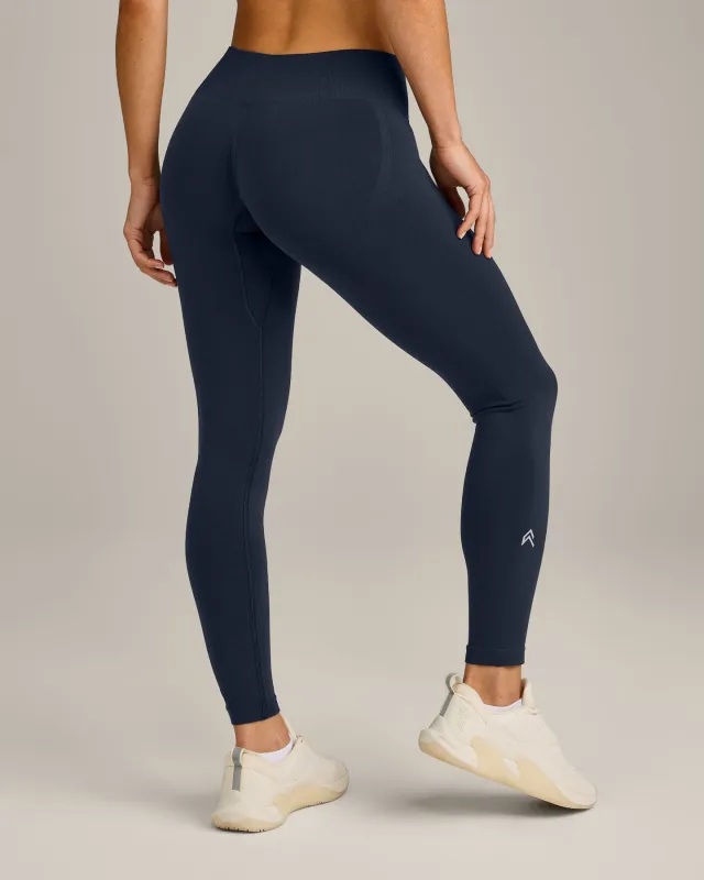 EffortlessLift™ Seamless Mid Rise Leggings New Branding | True Blue made by Oner Active