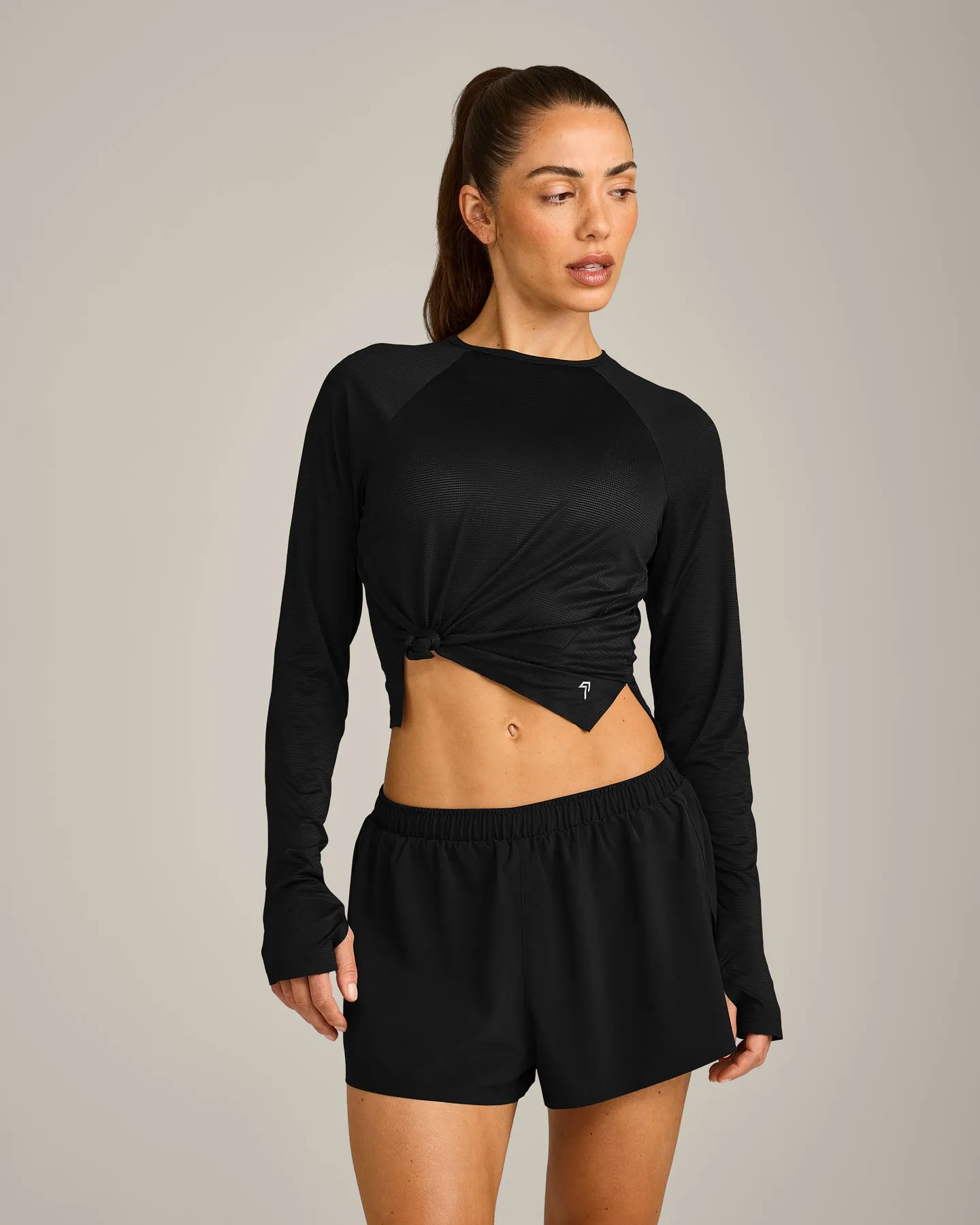PrecisionMove™ Long Sleeve Top | Black sold by Oner Active