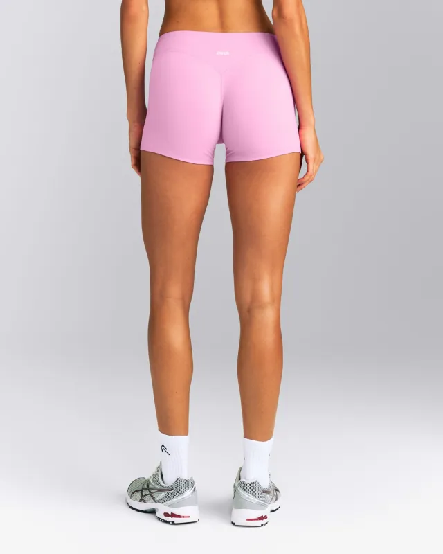 SoftMotion™ Mid Rise Shorts 4" New Branding | Rose Pink made by Oner Active