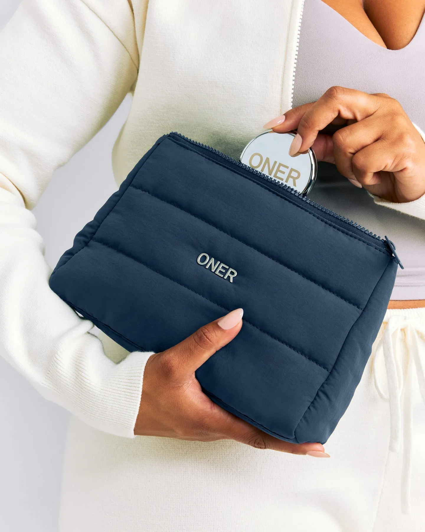 Quilted Pouch | Storm Blue sold by Oner Active product image thumbnail 4
