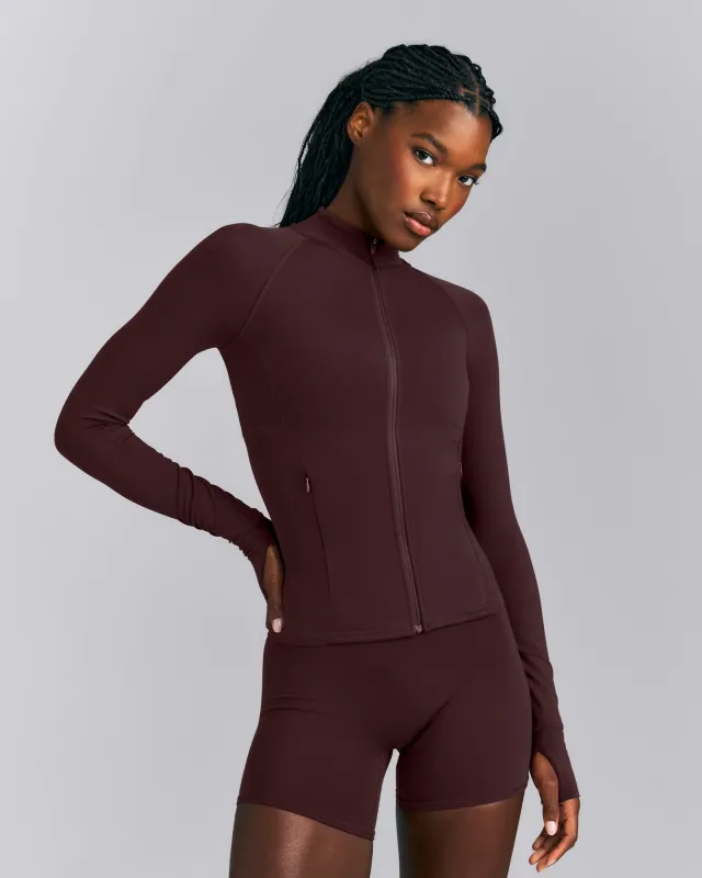 SoftMotion™ Jacket New Branding | Plum Brown made by Oner Active