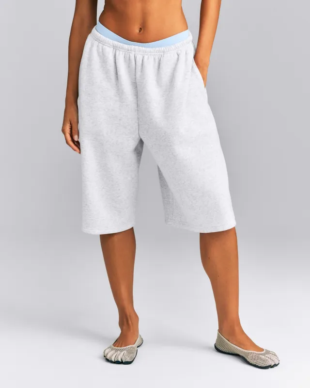 Foundations All Season Longline Shorts | Gray Marl made by Oner Active