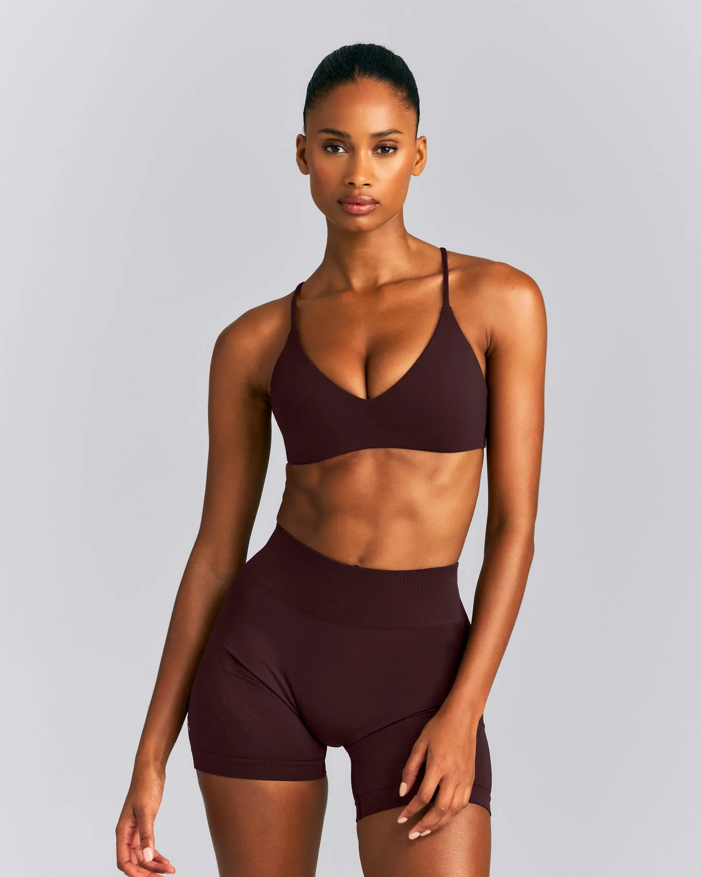 EasyLift™ Ultra Minimal Bralette | Plum Brown sold by Oner Active