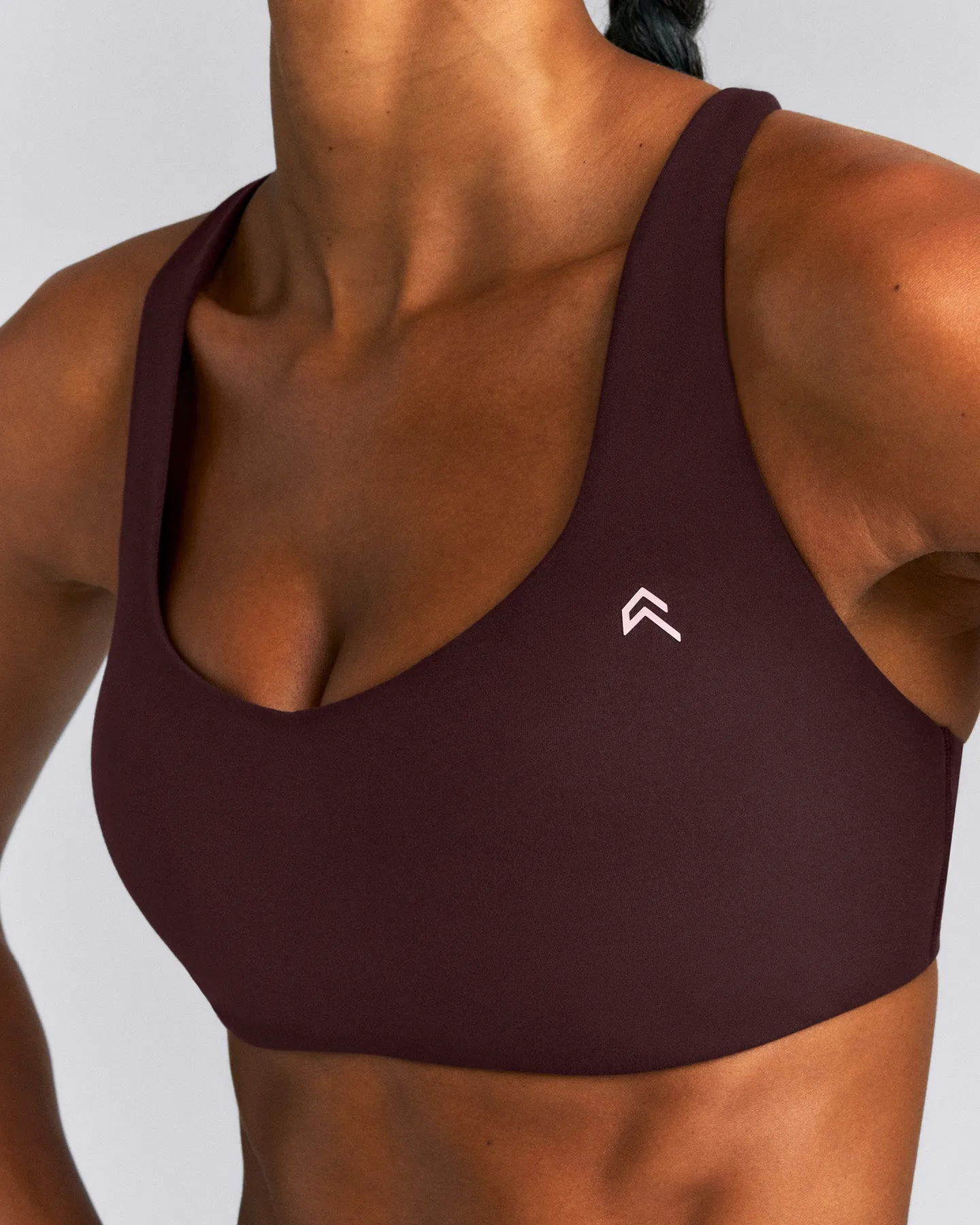 EasyLift™ Cross Back Sports Bra | Plum Brown sold by Oner Active product image thumbnail 5