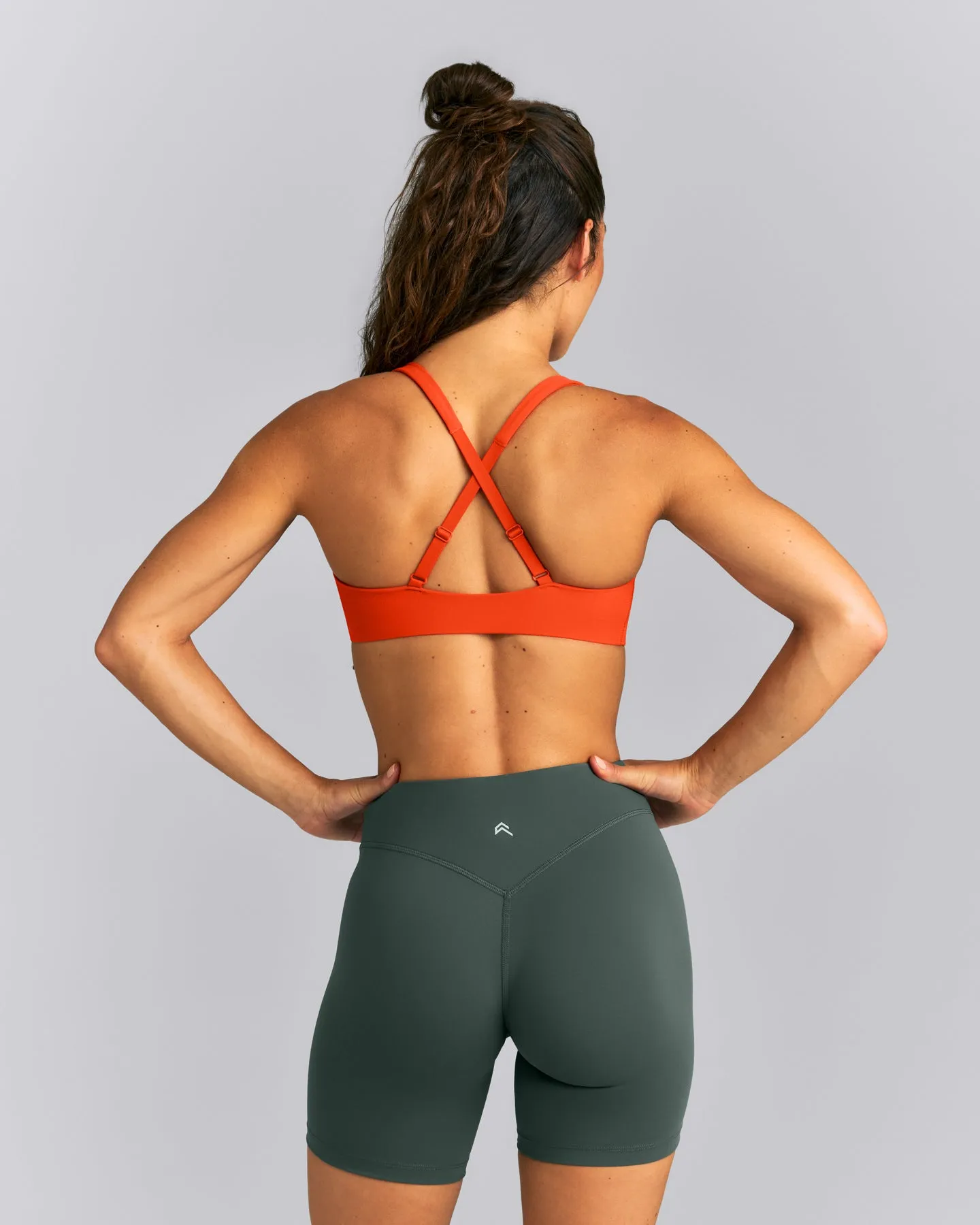 EasyLift™ Cross Back Sports Bra | Vivid Orange sold by Oner Active product image thumbnail 5
